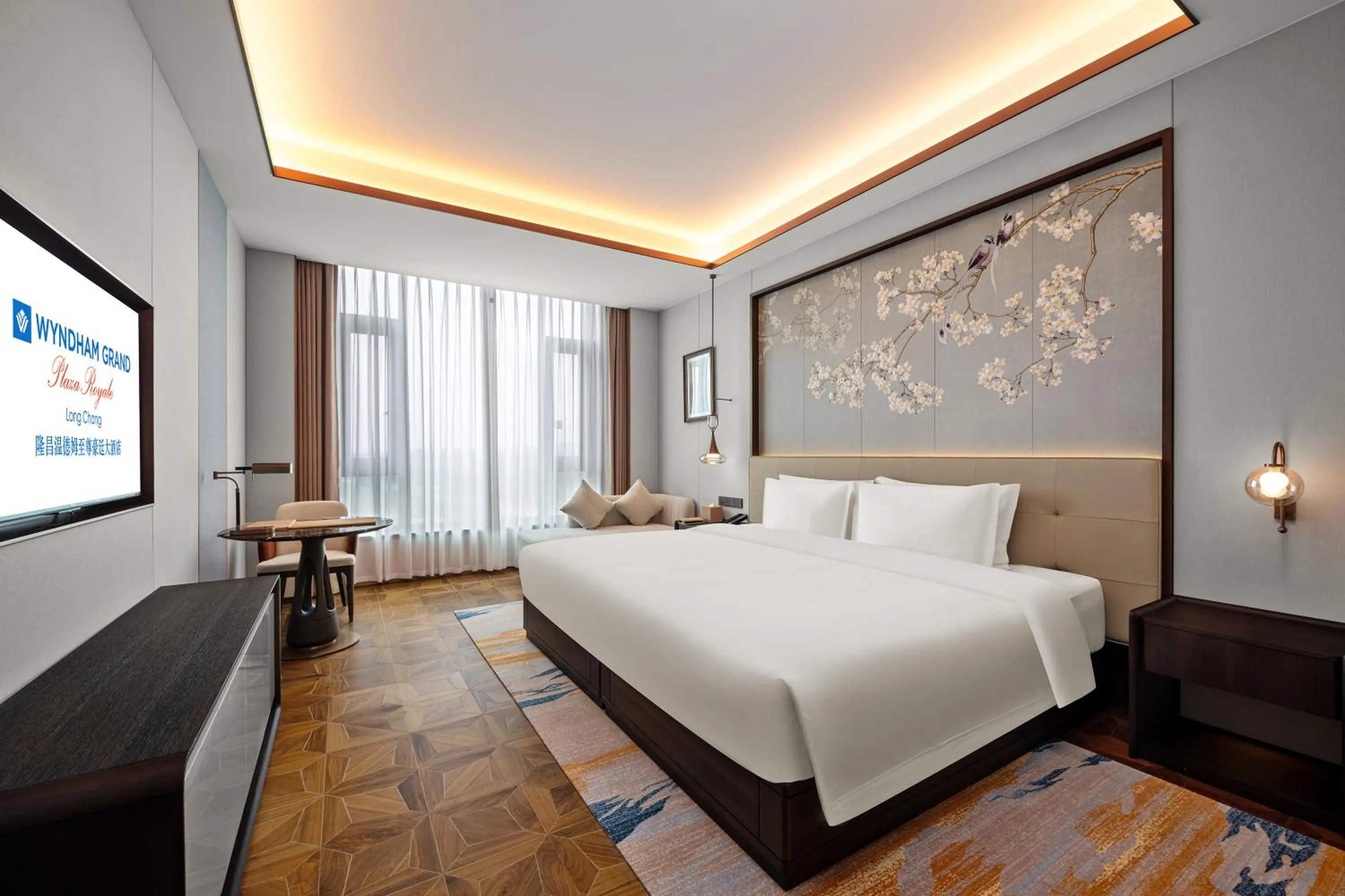 Photo of the whole room, Bed in Wyndham Grand Plaza Royale Longchang