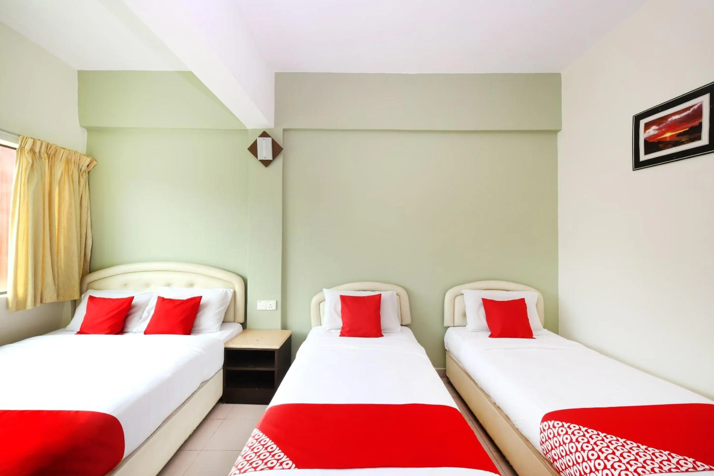 Bedroom, Bed in Hotel O Bahau Near Taisho Mountain Formerly Sri Mutiara Bahau