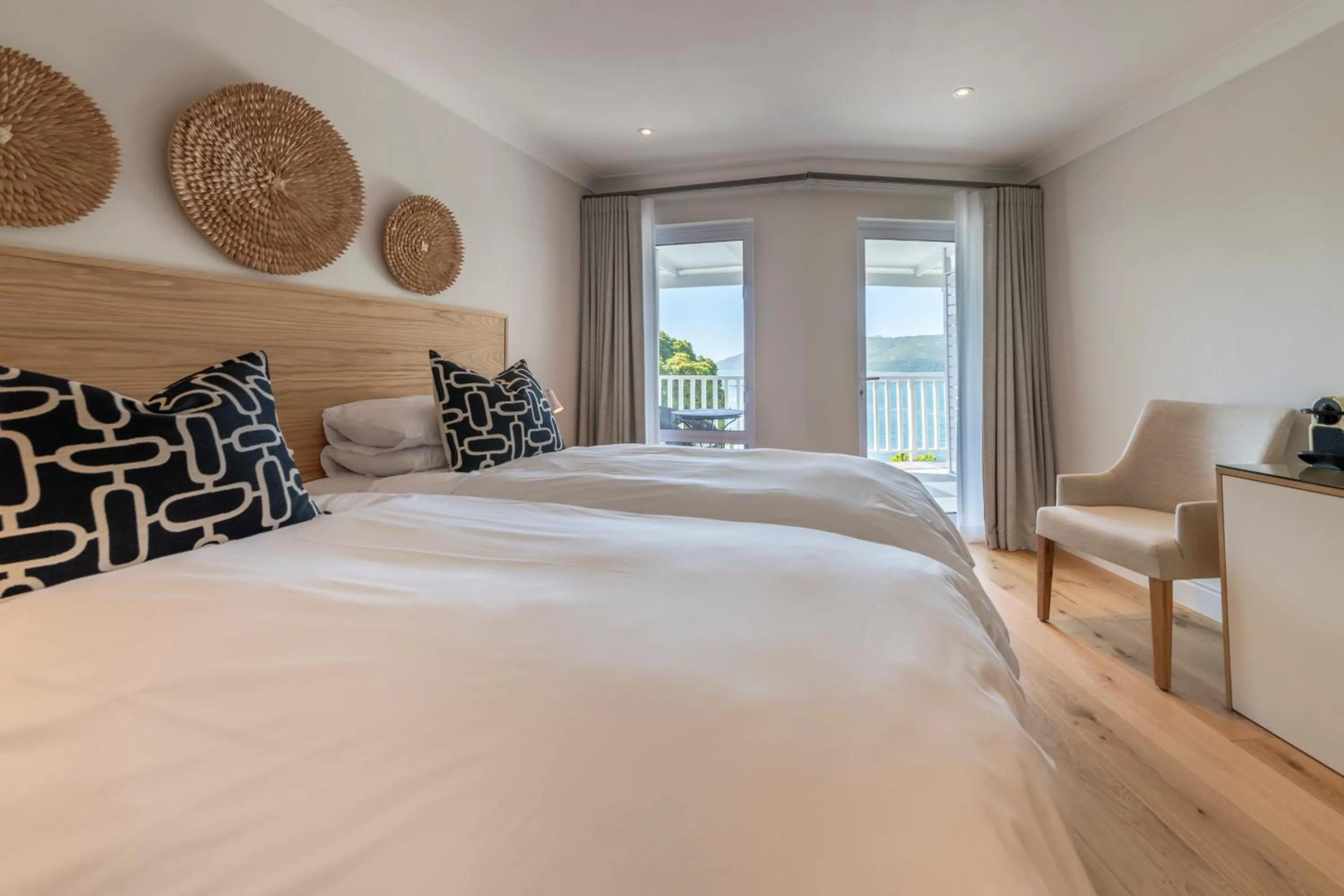 Bed in Hide-Away Guest House