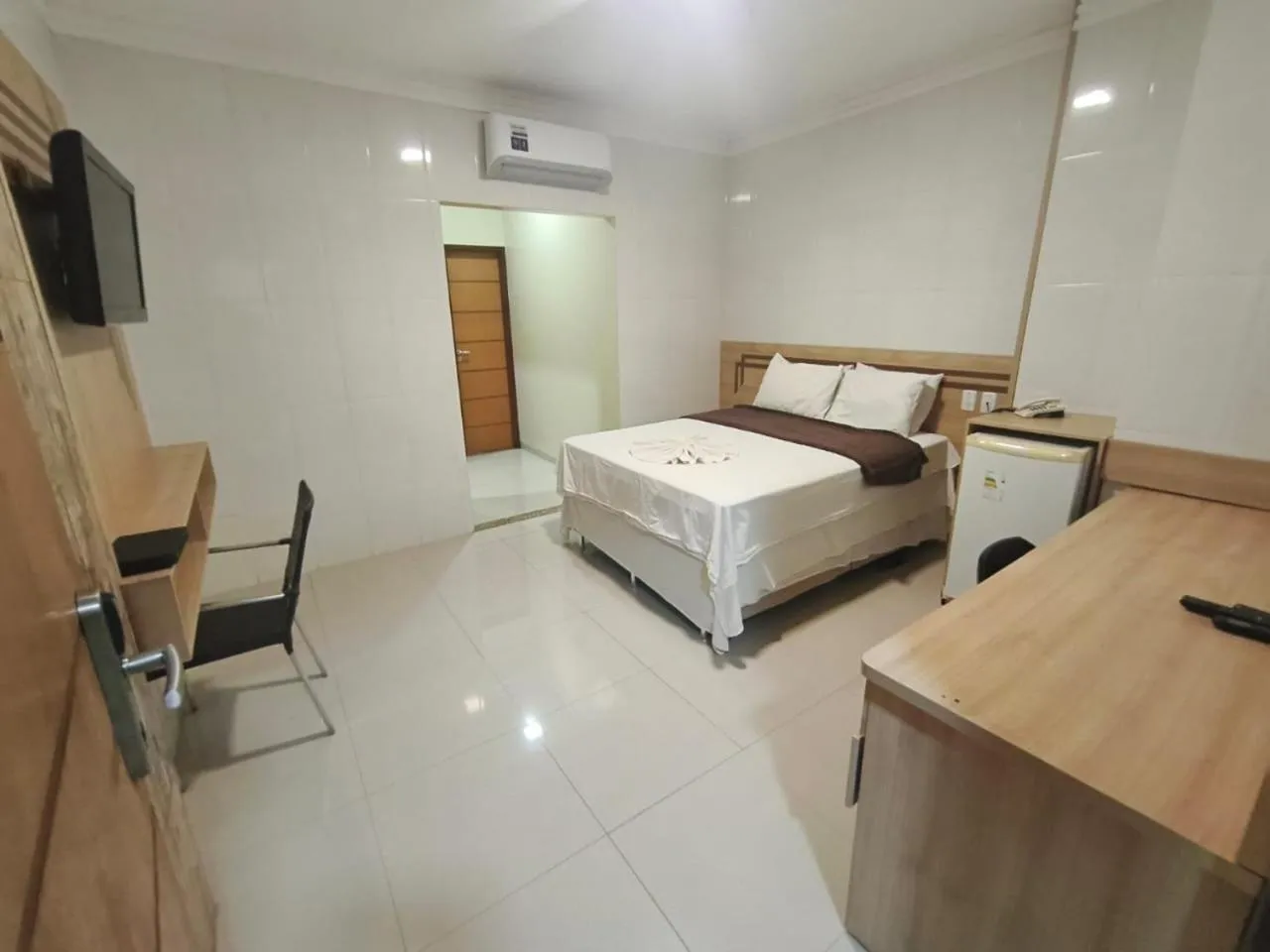 Bed in Hotel Vale Do Xingu