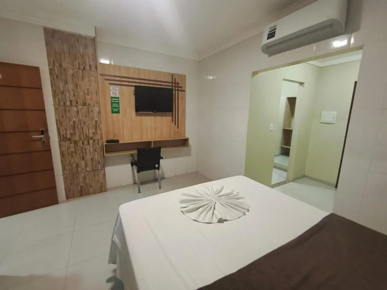 Bed in Hotel Vale Do Xingu