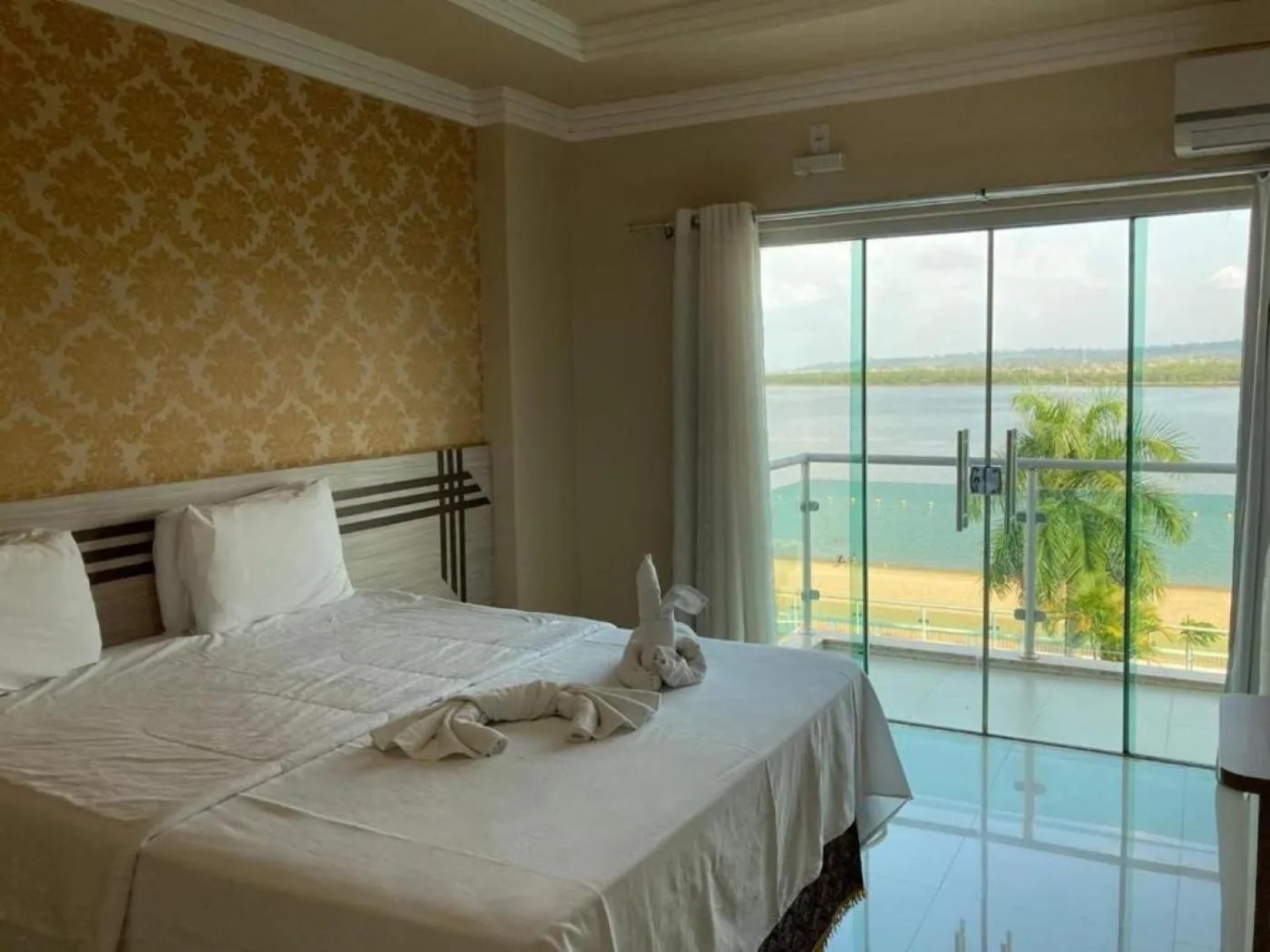 Bed in Hotel Vale Do Xingu