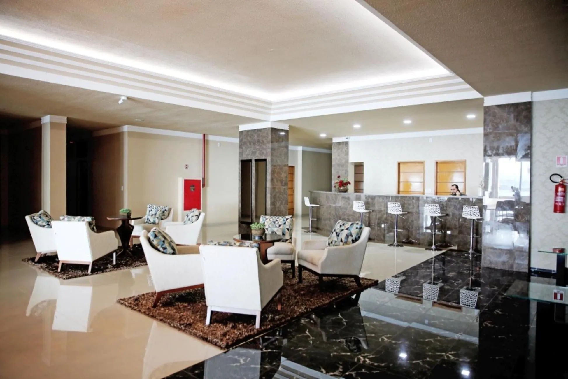 Living room in Hotel Vale Do Xingu