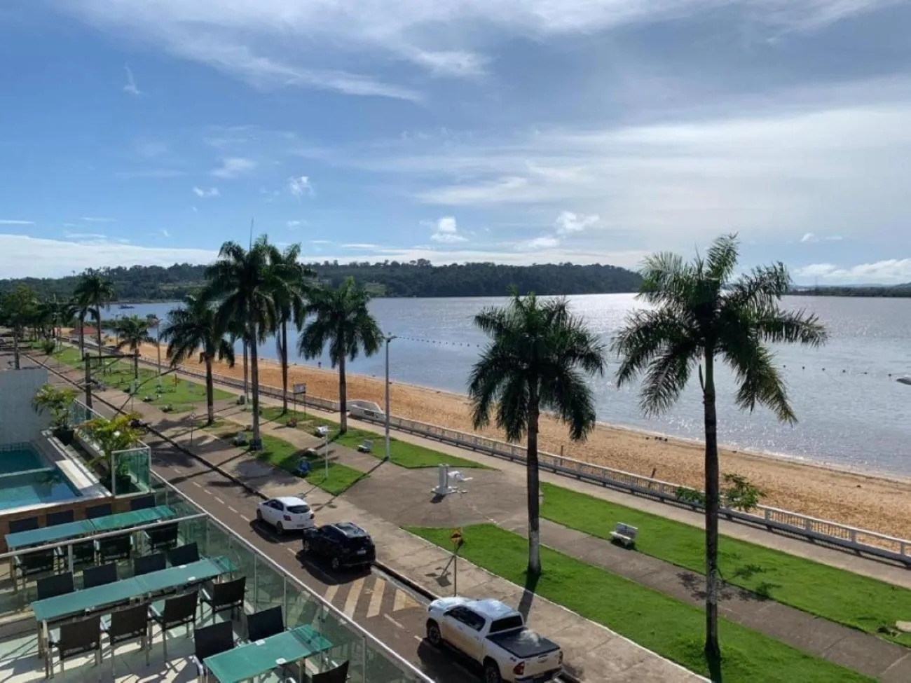 Pool view in Hotel Vale Do Xingu