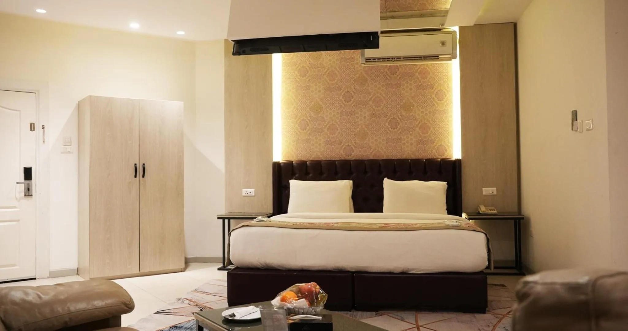 Bed in Amman West Luxury Hotel By Azar