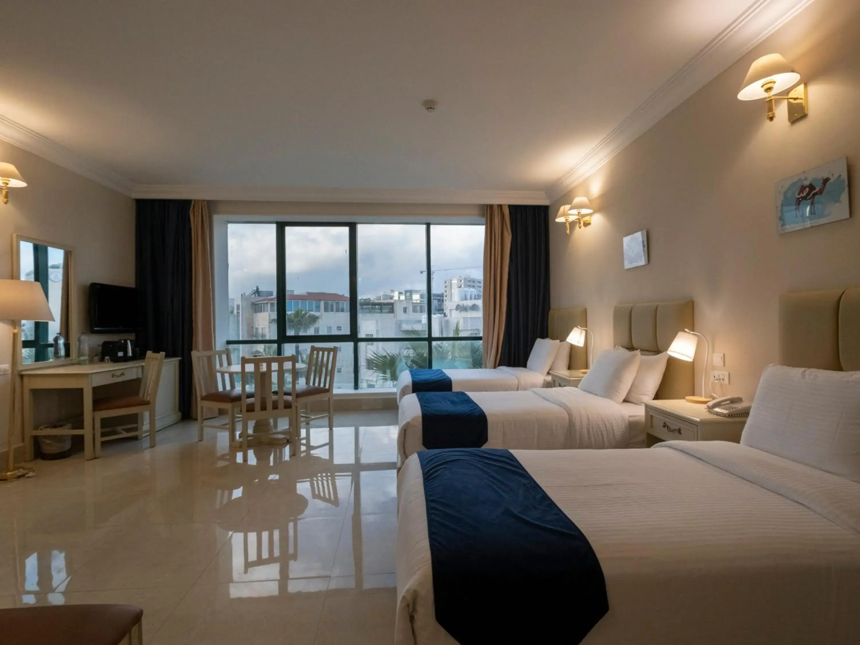 Bed in Amman West Luxury Hotel By Azar Bed in Amman West Luxury Hotel By Azar