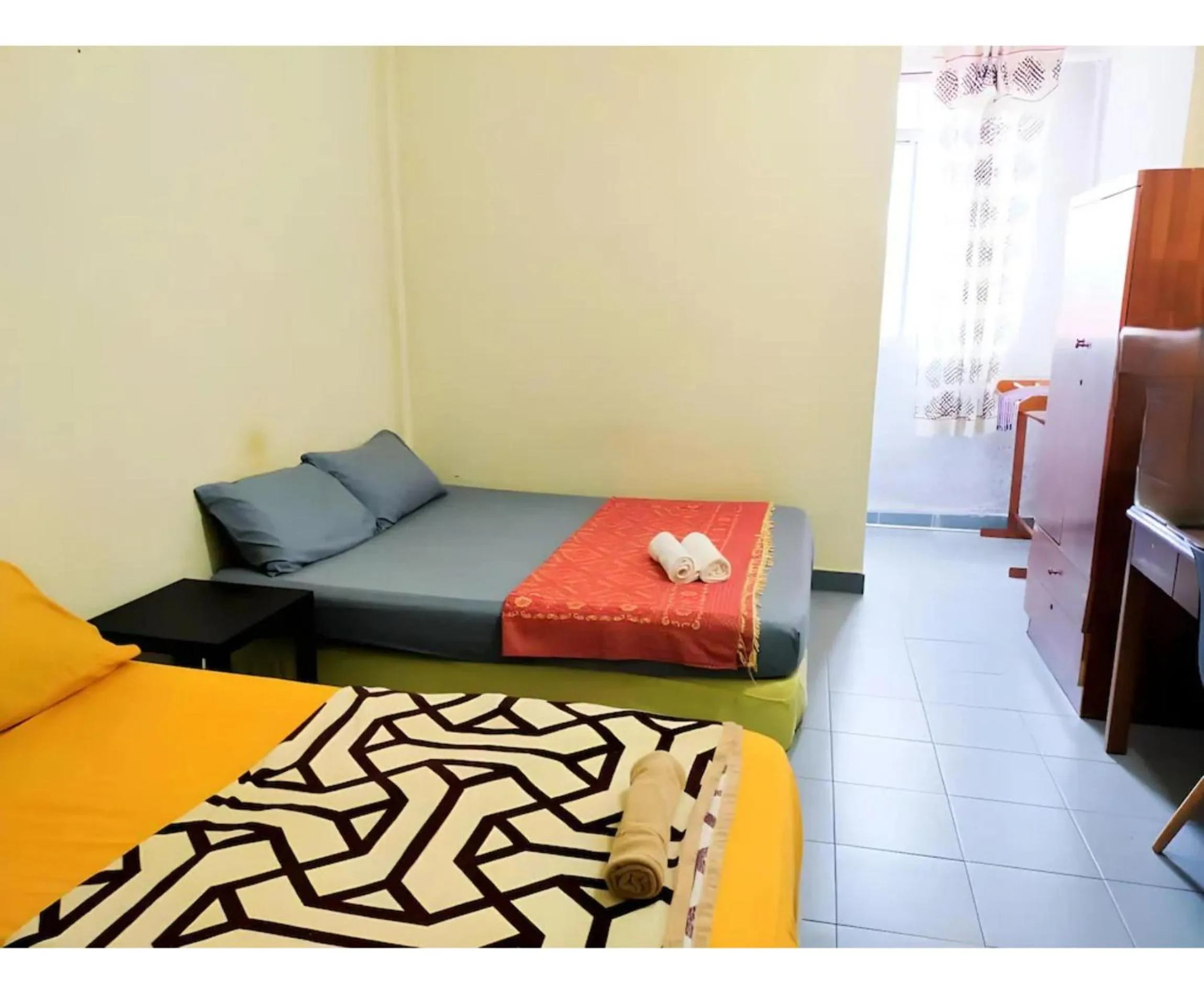 Bedroom, Bed in OYO 91245 Chenang Lodge Motel