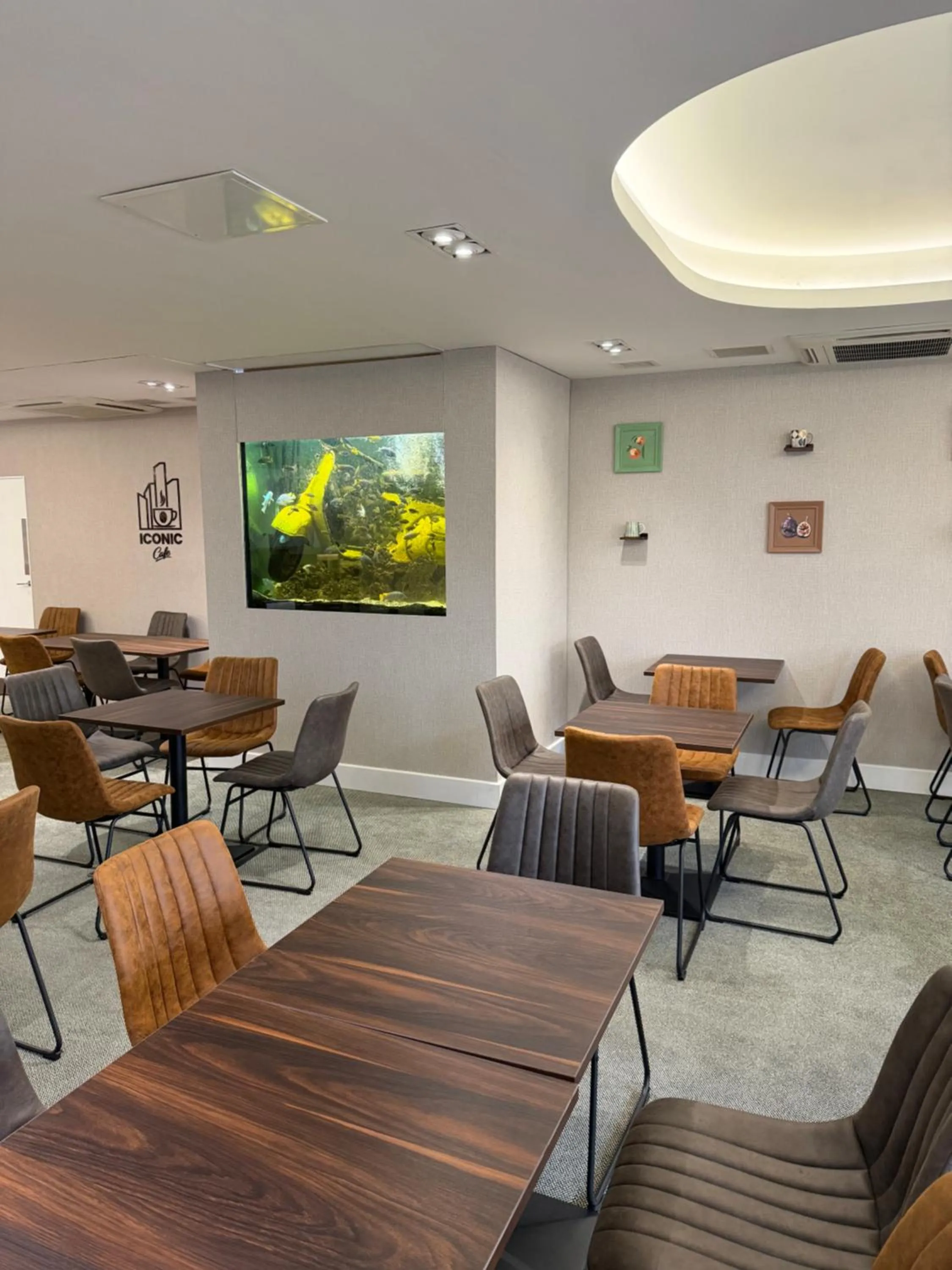 Seating area in ICON Hotel