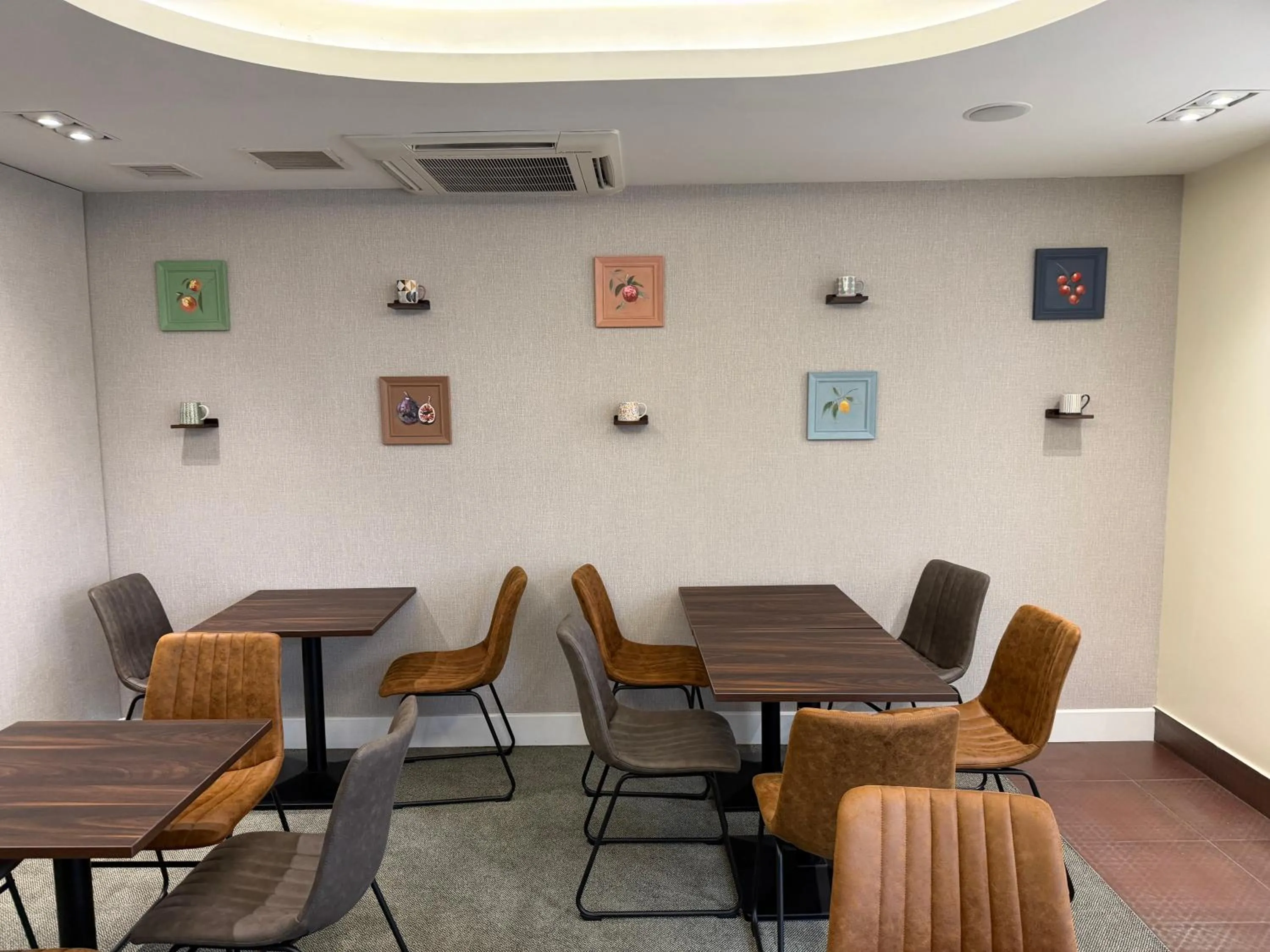 Seating area in ICON Hotel