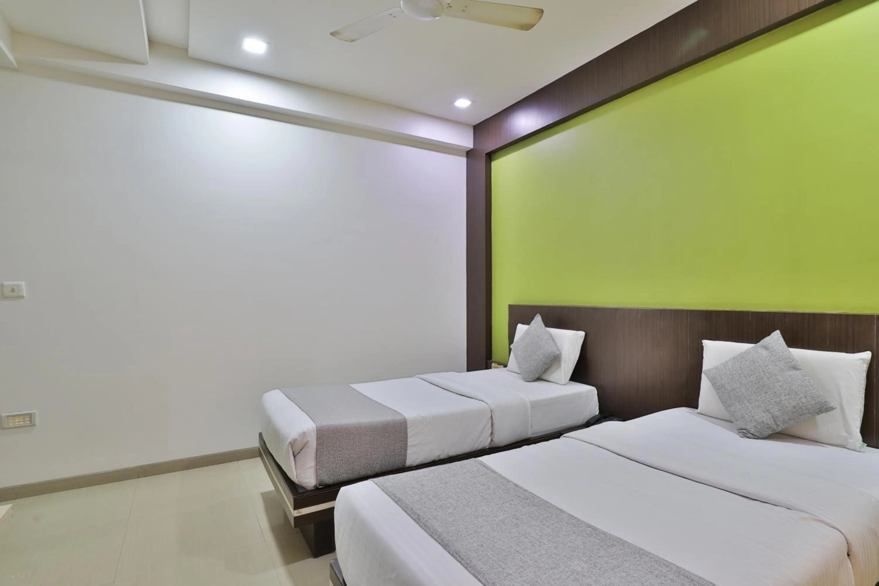 Bed in Hotel Planet
