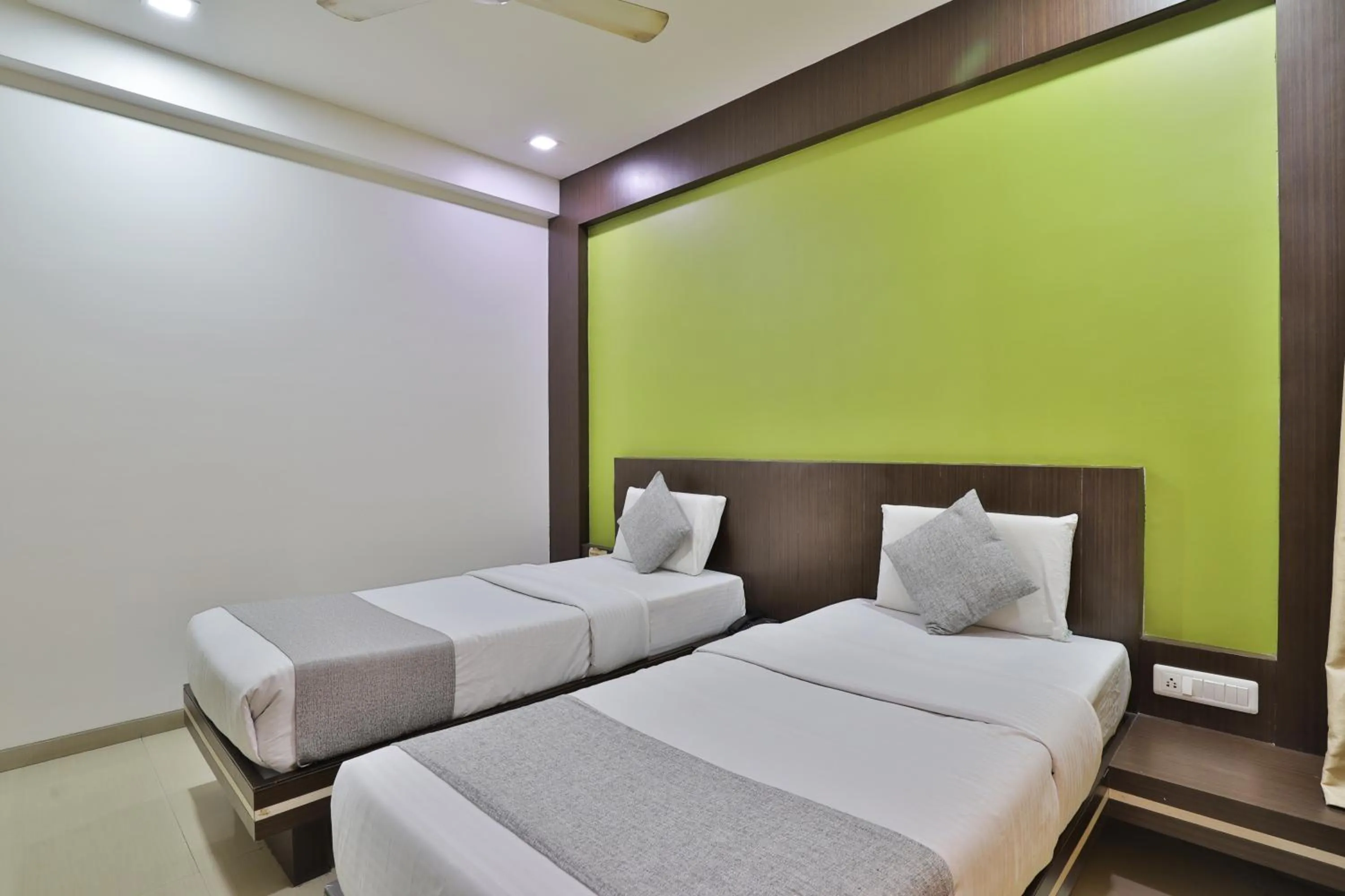 Bed in Hotel Planet