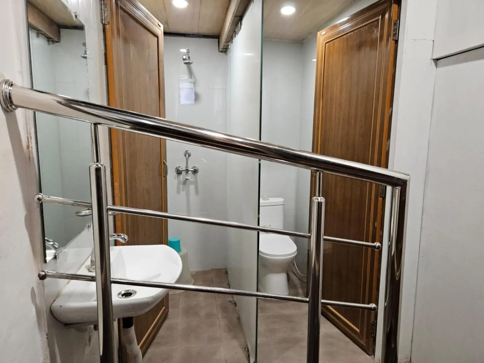 Bathroom in Hotel Padmini International- Sigra