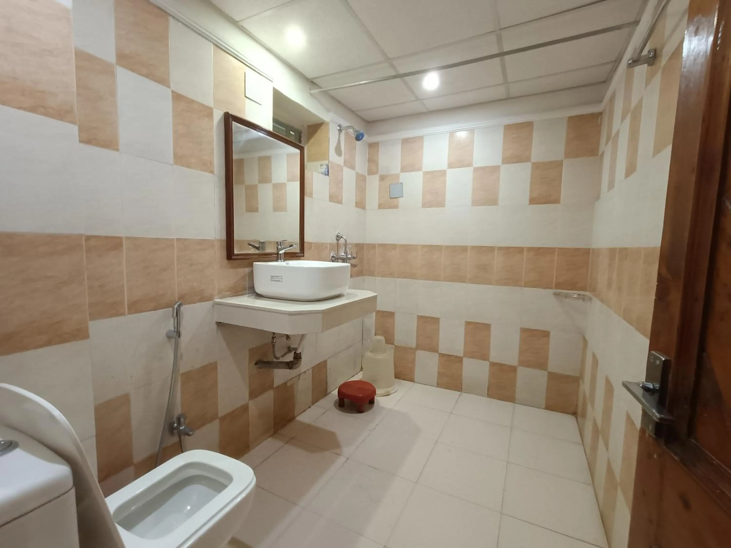 Bathroom in Hotel Padmini International- Sigra