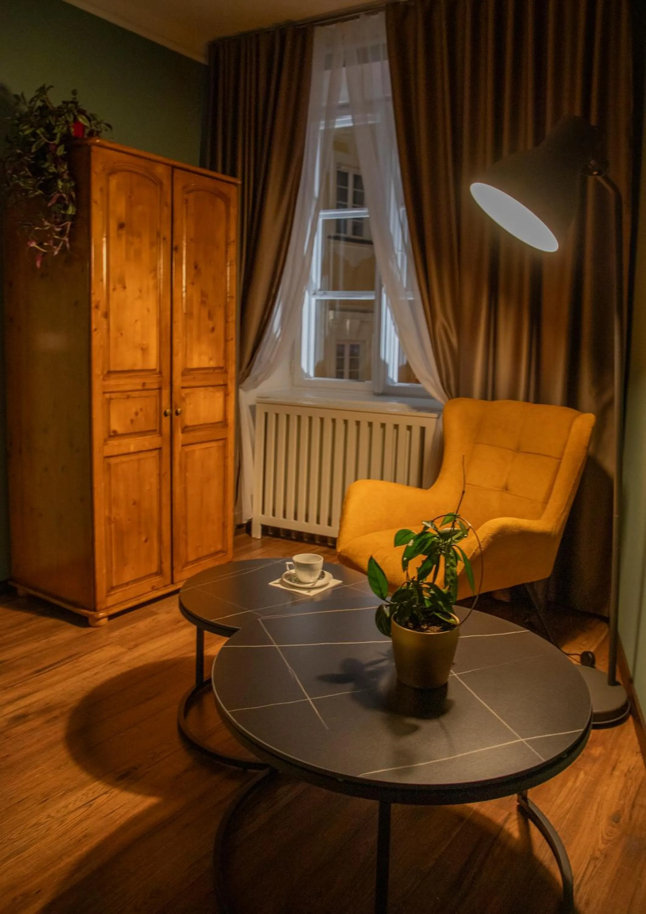 Seating area in Hotel Zátkův dům