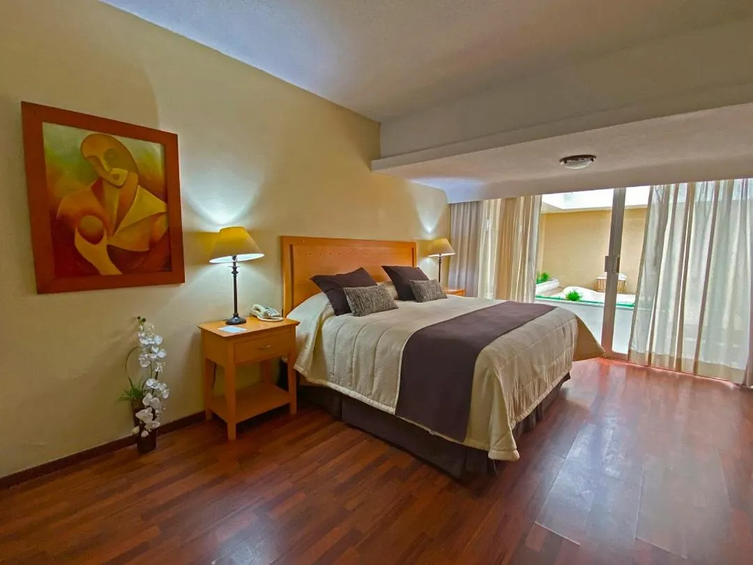 Bedroom, Bed in Hotel Villa Florida Córdoba