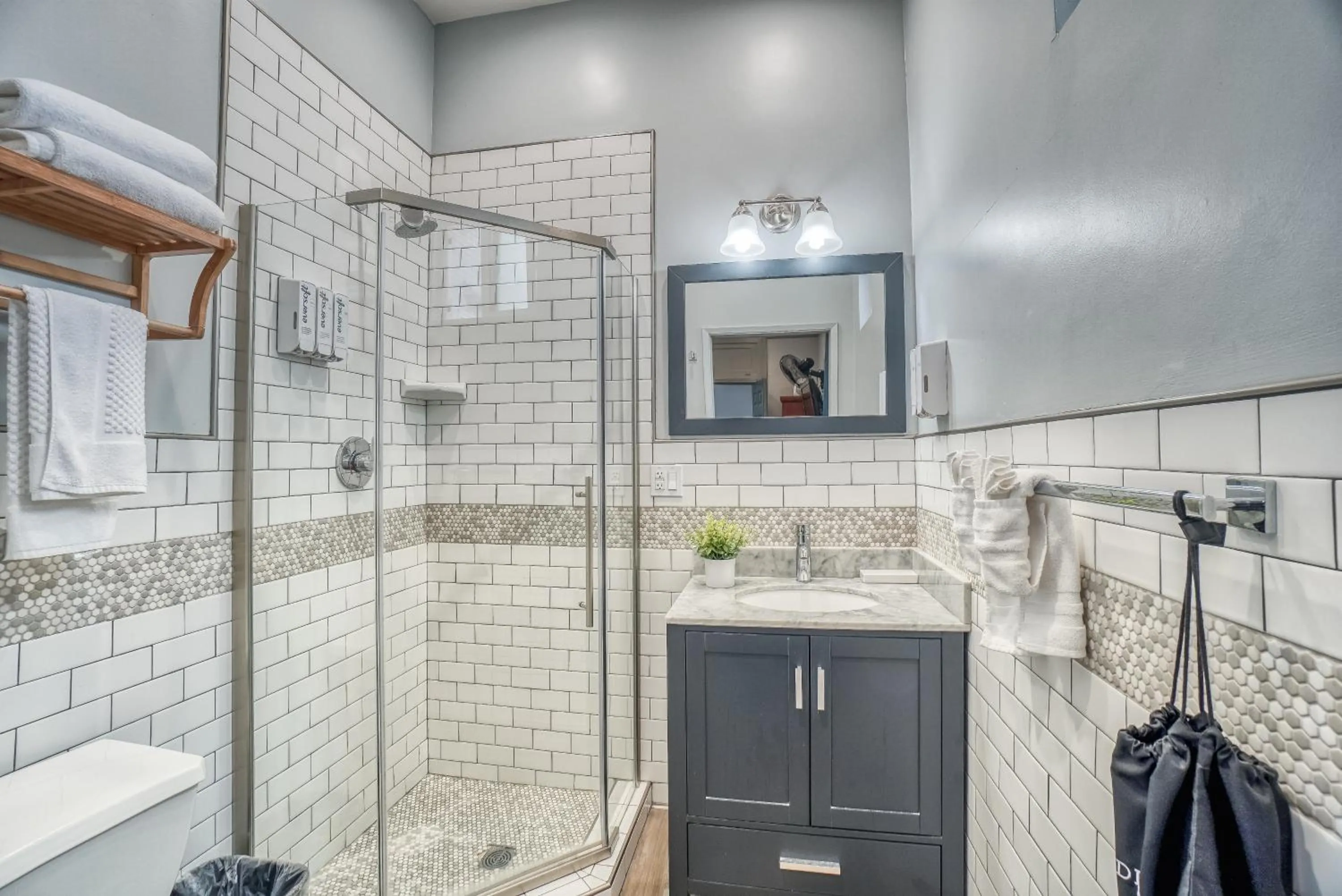 Bathroom in Ram's Hotel