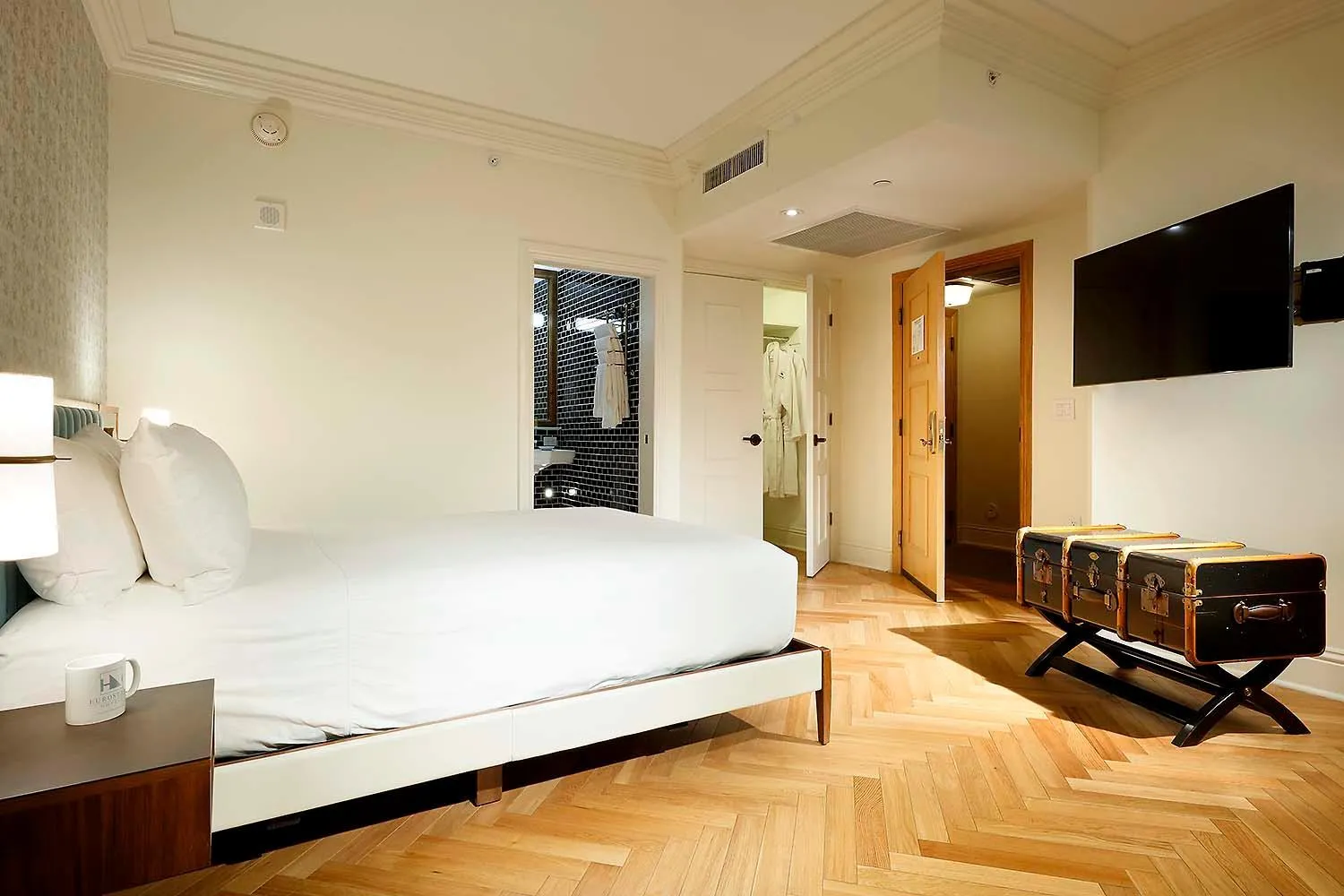 Bed in Eurostars Langford