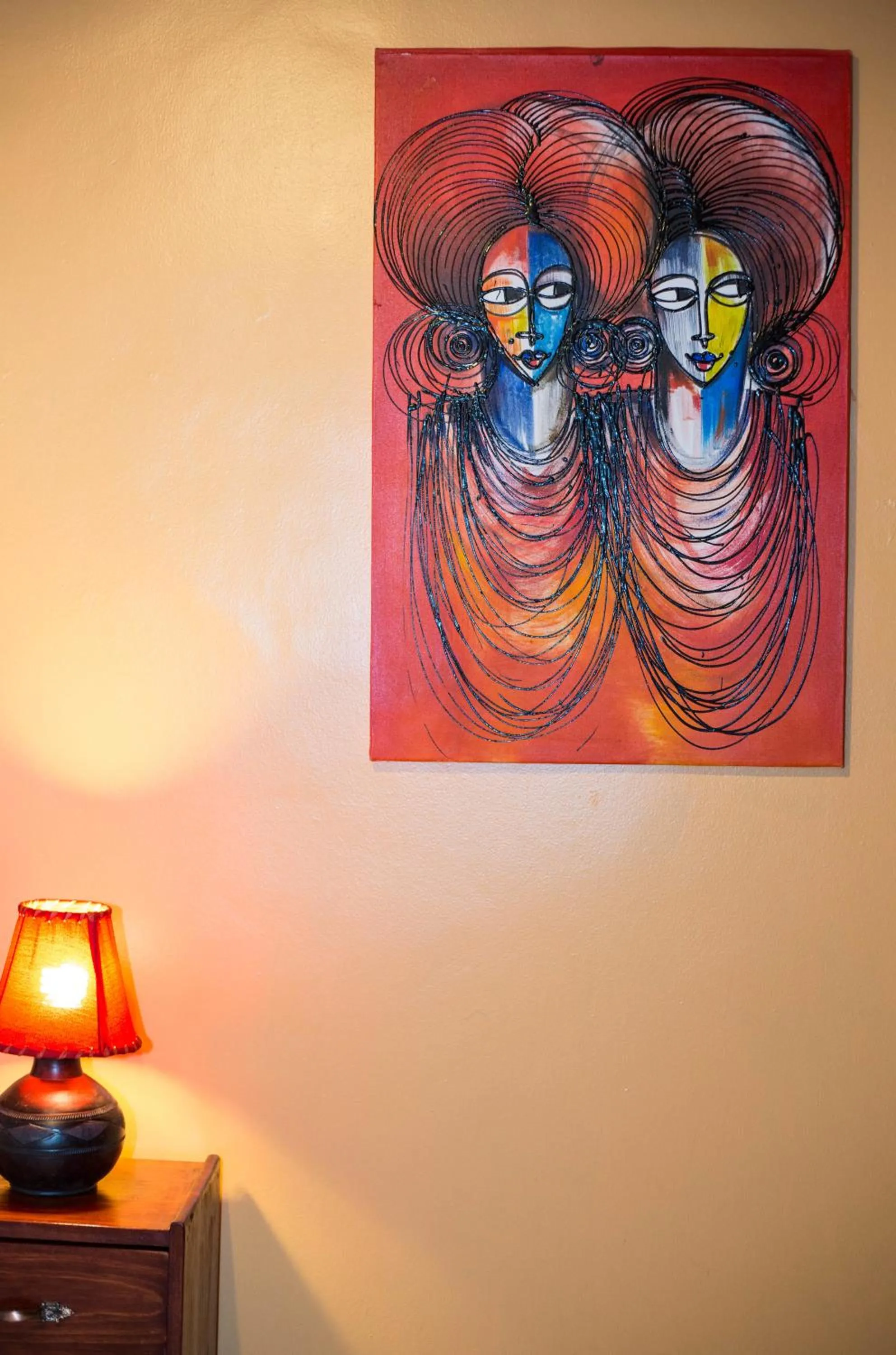 Decorative detail in Heaven Restaurant & Boutique Hotel