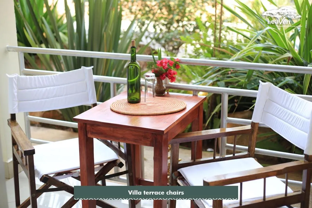 Balcony/Terrace in Heaven Restaurant & Boutique Hotel