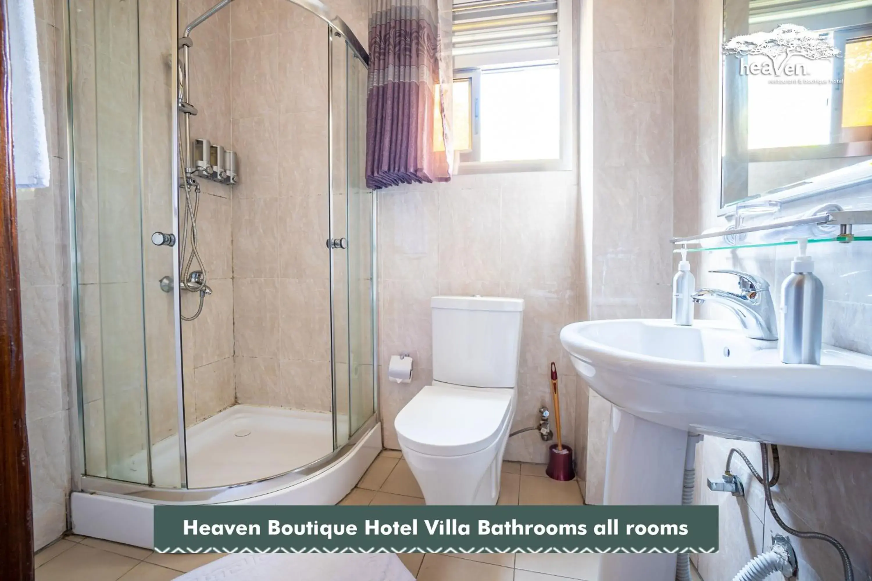 Bathroom in Heaven Restaurant & Boutique Hotel Bathroom in Heaven Restaurant & Boutique Hotel