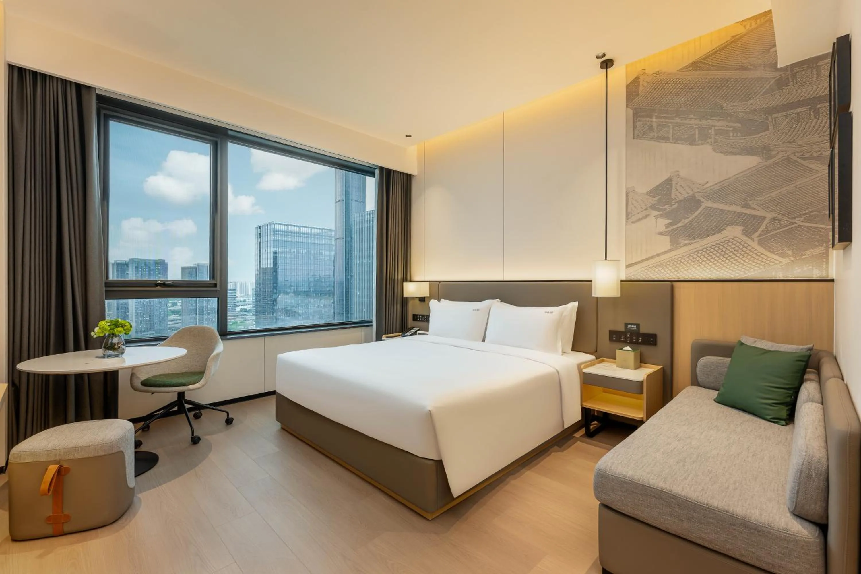 Property building, Bed in Holiday Inn Suzhou North by IHG