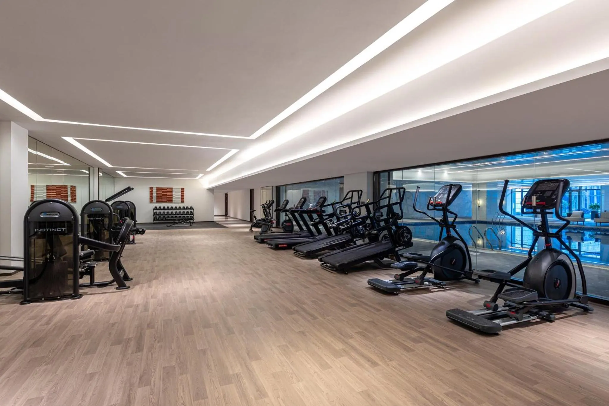 Fitness centre/facilities in Hualuxe Qidong