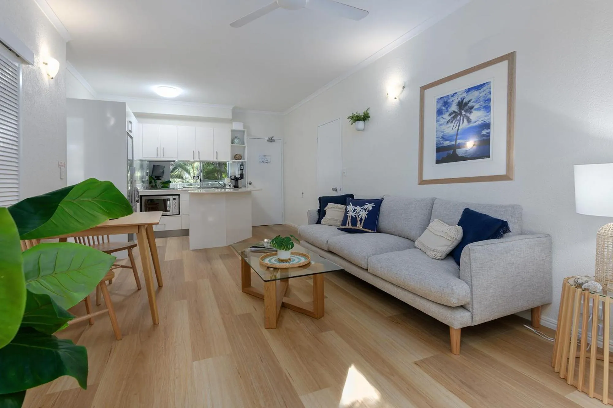 Living room in Coral Apartments Port Douglas