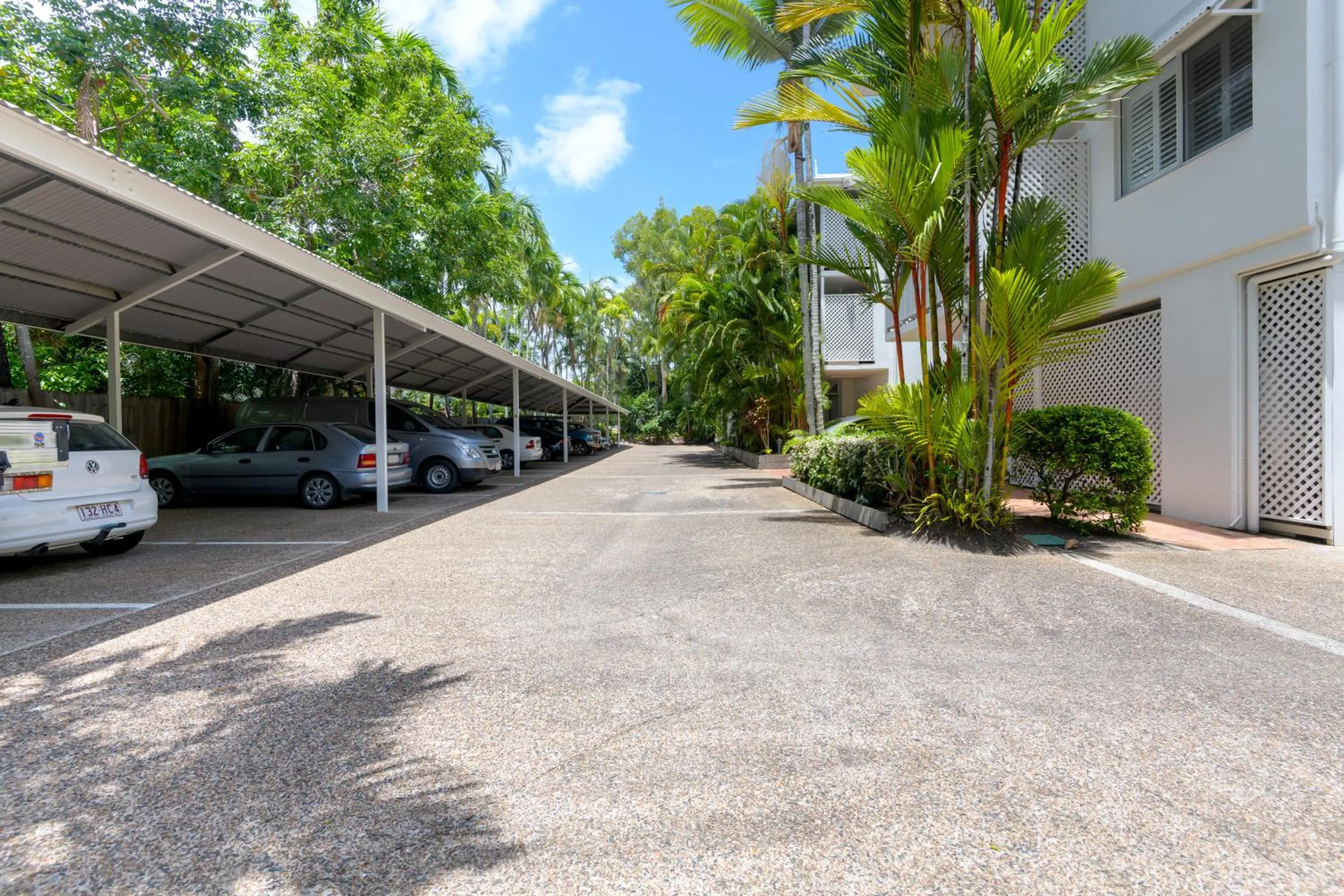 Parking in Coral Apartments Port Douglas