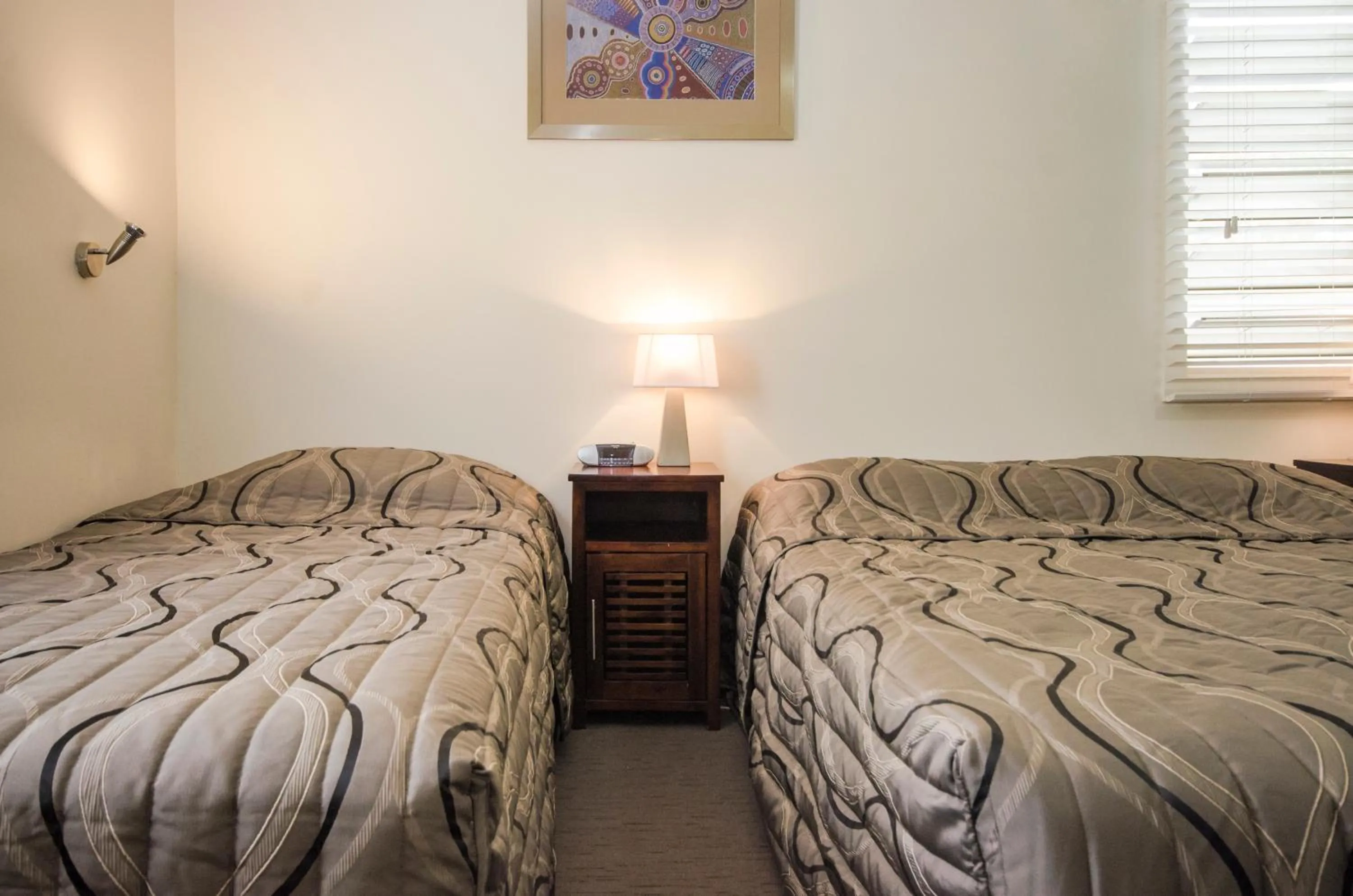 Bed in Biloela Countryman Motel