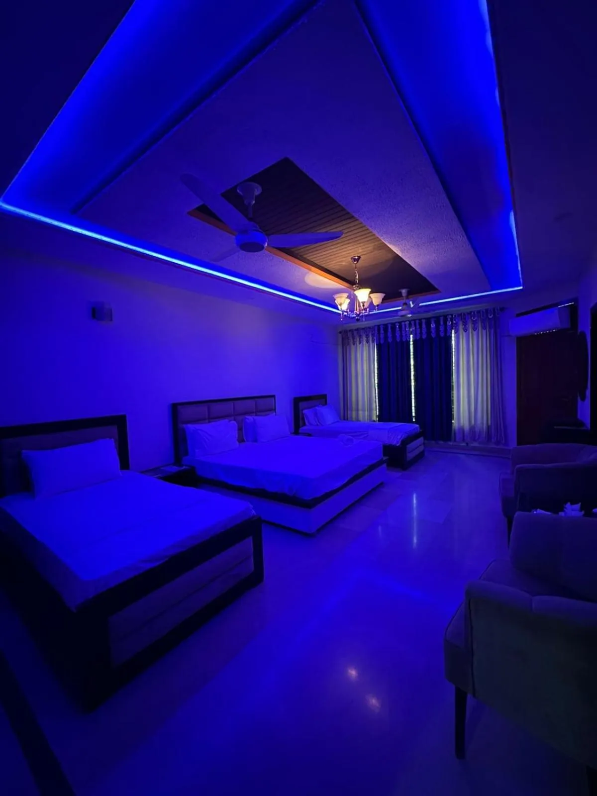 Bed in AK Rezidor Guest House