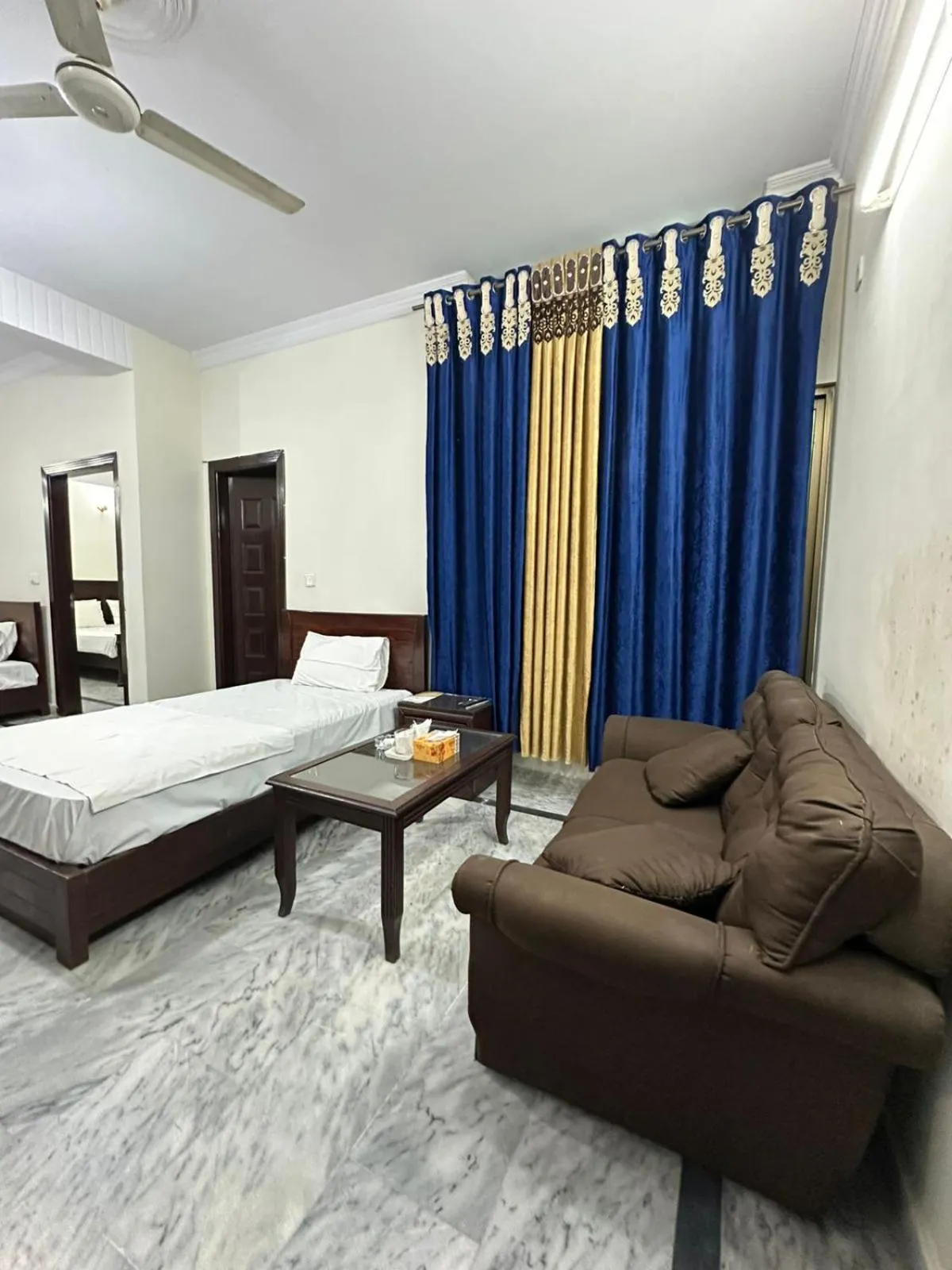 Bed in AK Rezidor Guest House