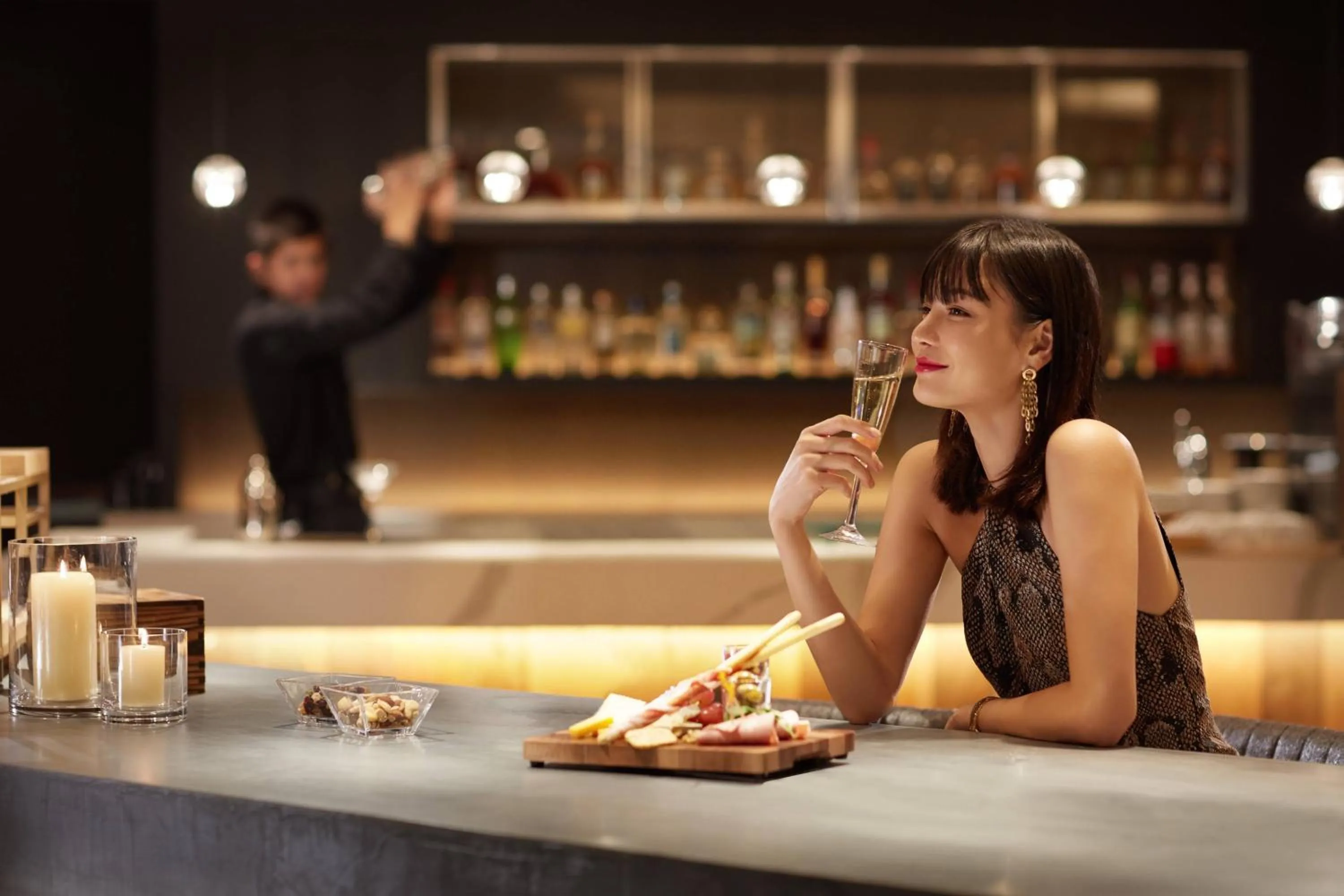 Lounge or bar in Fuji Marriott Hotel Lake Yamanaka