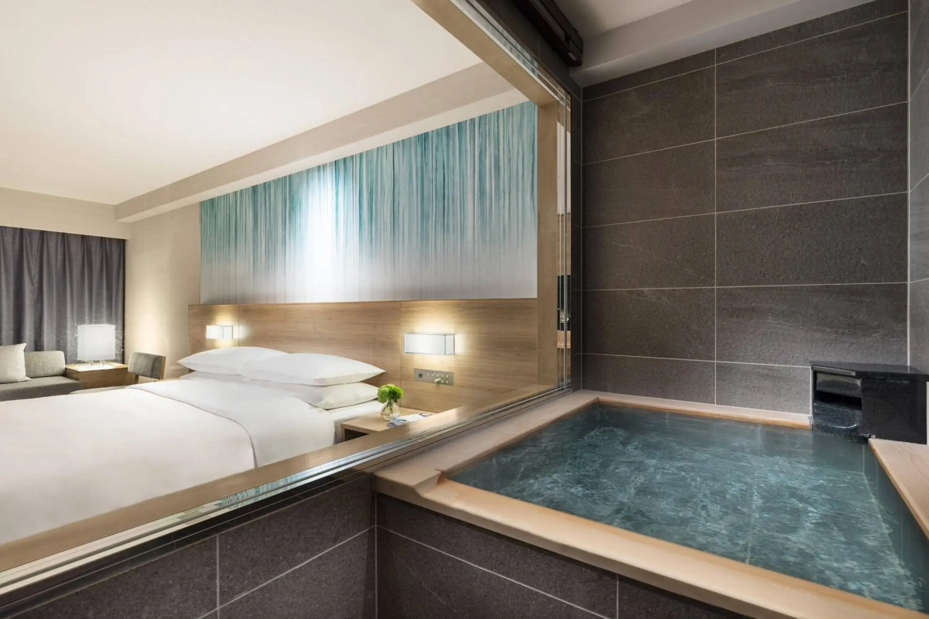 Premium w/ Hot Spring, Guest room, Garden view - single occupancy in Fuji Marriott Hotel Lake Yamanaka Premium w/ Hot Spring, Guest room, Garden view - single occupancy in Fuji Marriott Hotel Lake Yamanaka