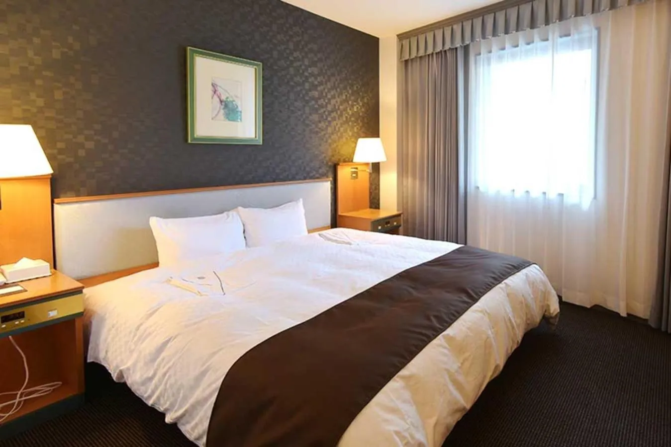 Photo of the whole room, Bed in Blossom Hotel Hirosaki