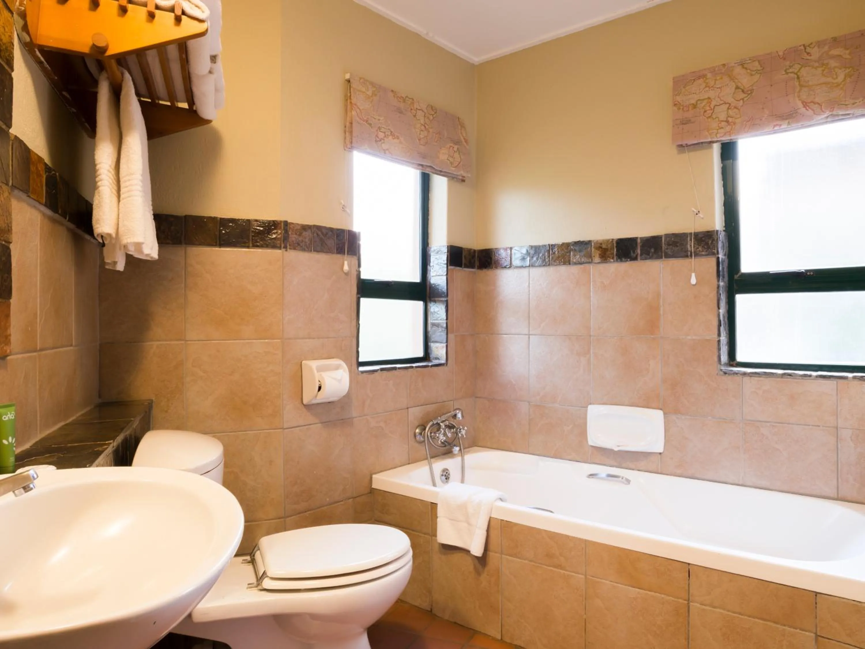 Shower in aha Alpine Heath Resort