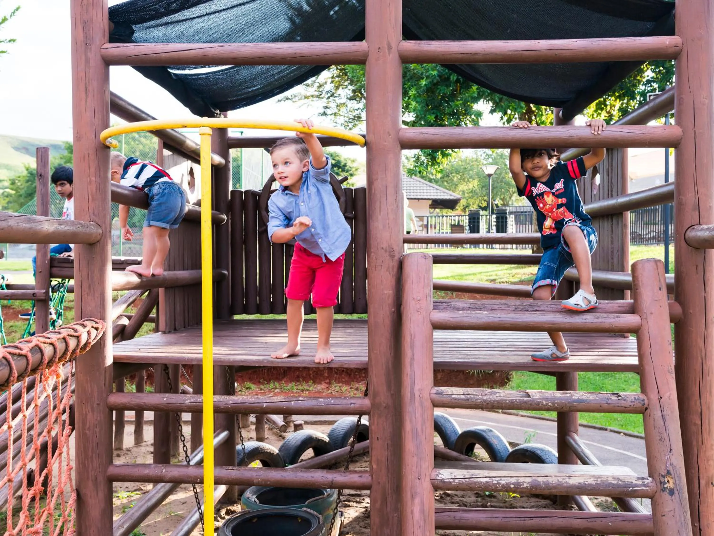 Children play ground in aha Alpine Heath Resort