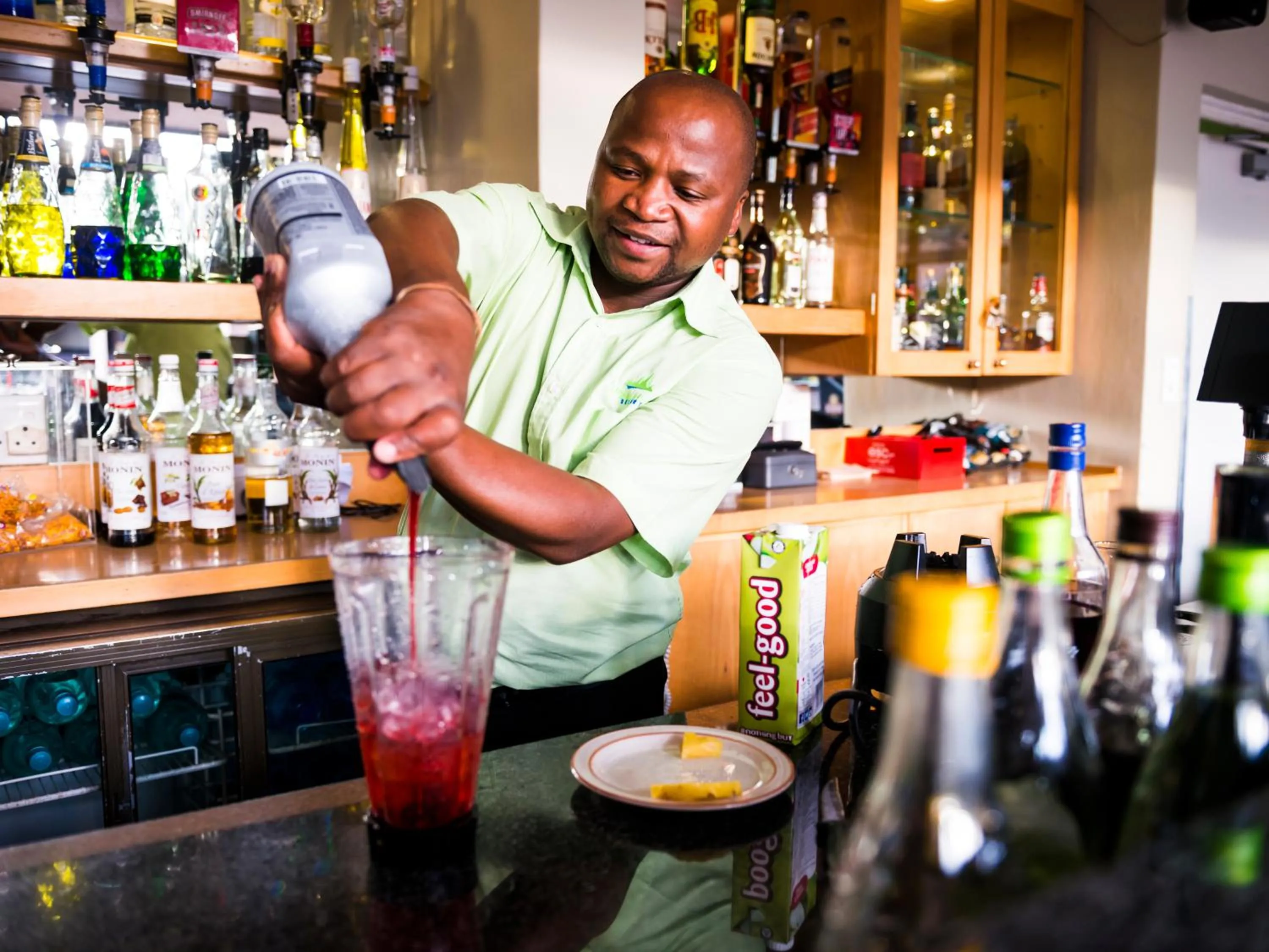 Lounge or bar in aha Alpine Heath Resort