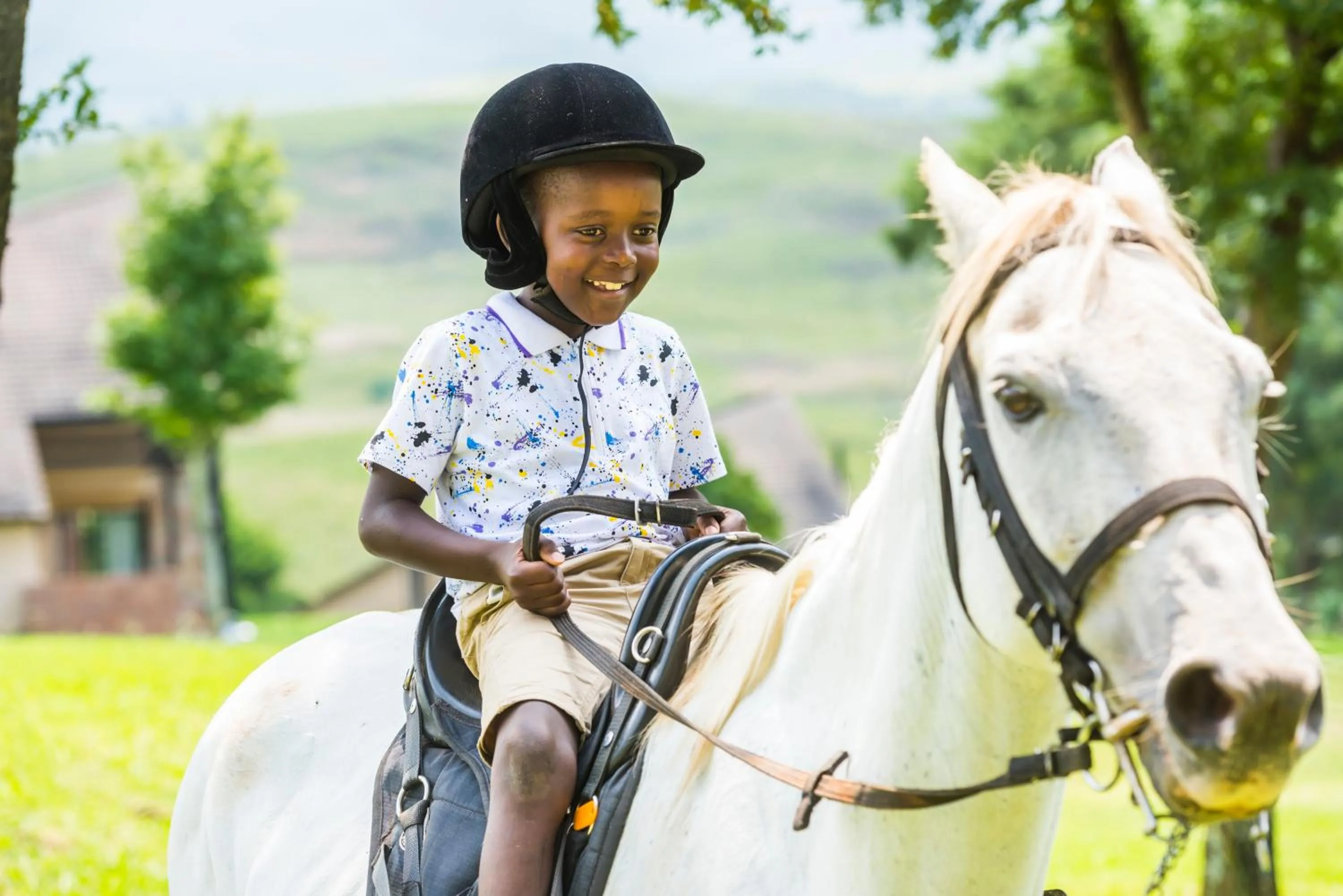 Horse-riding in aha Alpine Heath Resort