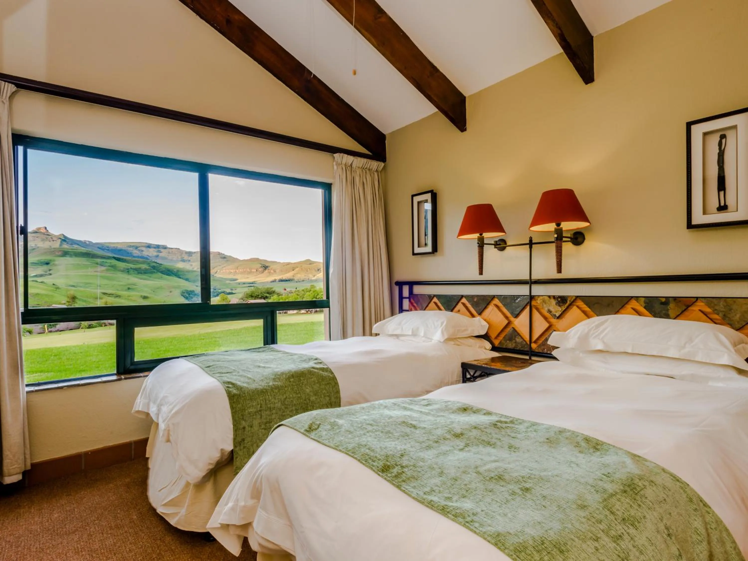 Bed in aha Alpine Heath Resort