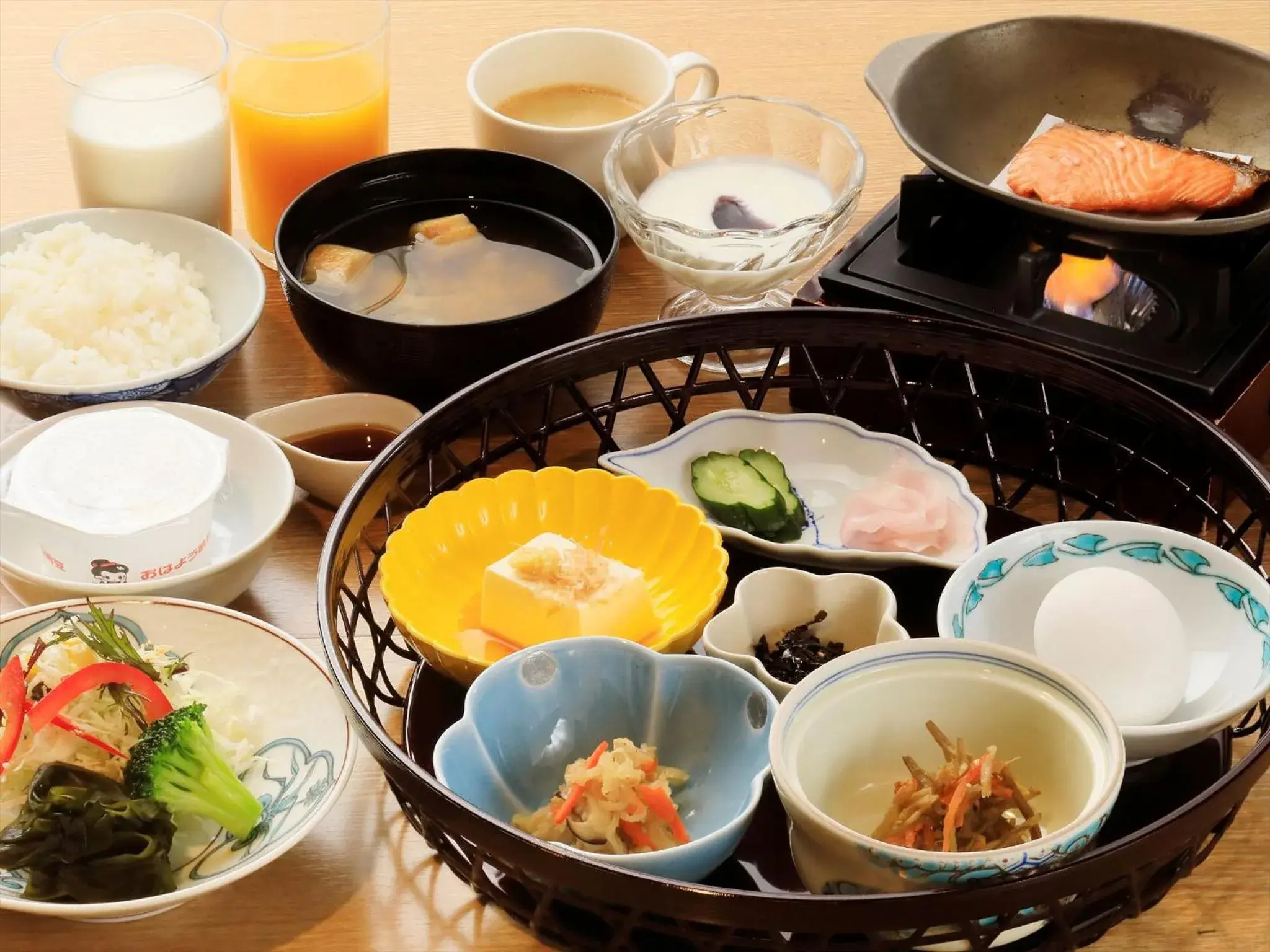 Breakfast in Hamabeno Ryouriyado Houraikan Breakfast in Hamabeno Ryouriyado Houraikan