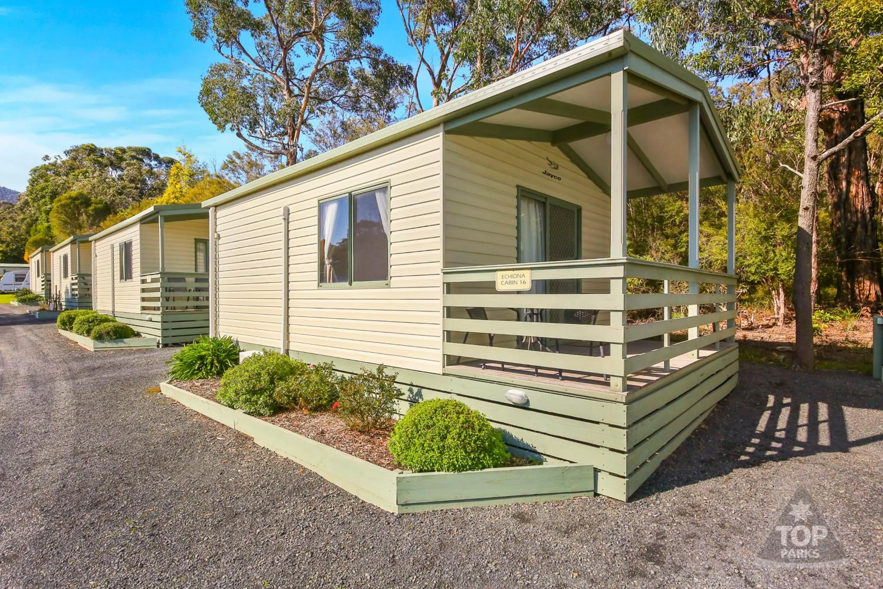 Balcony/Terrace in Enclave at Healesville Holiday Park