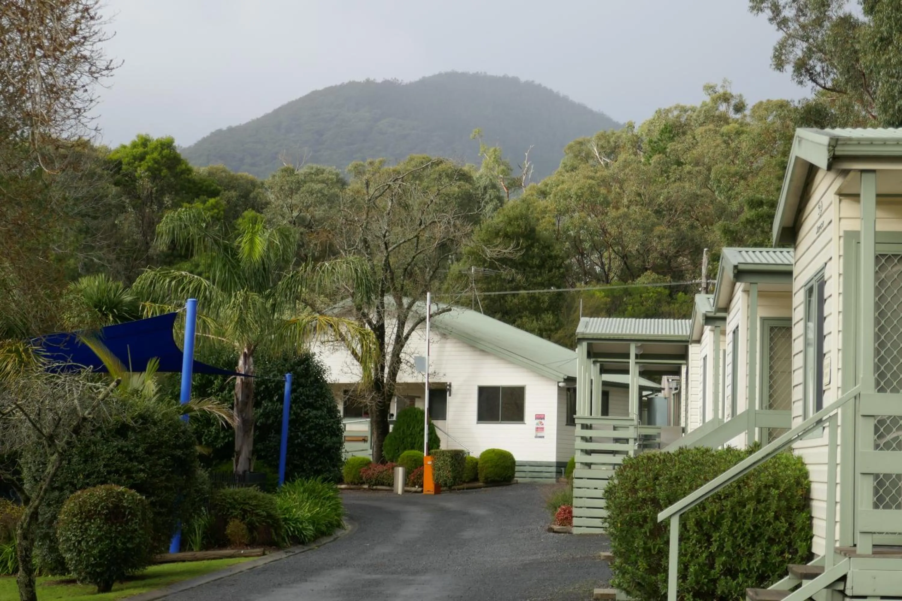 Mountain view in Enclave at Healesville Holiday Park