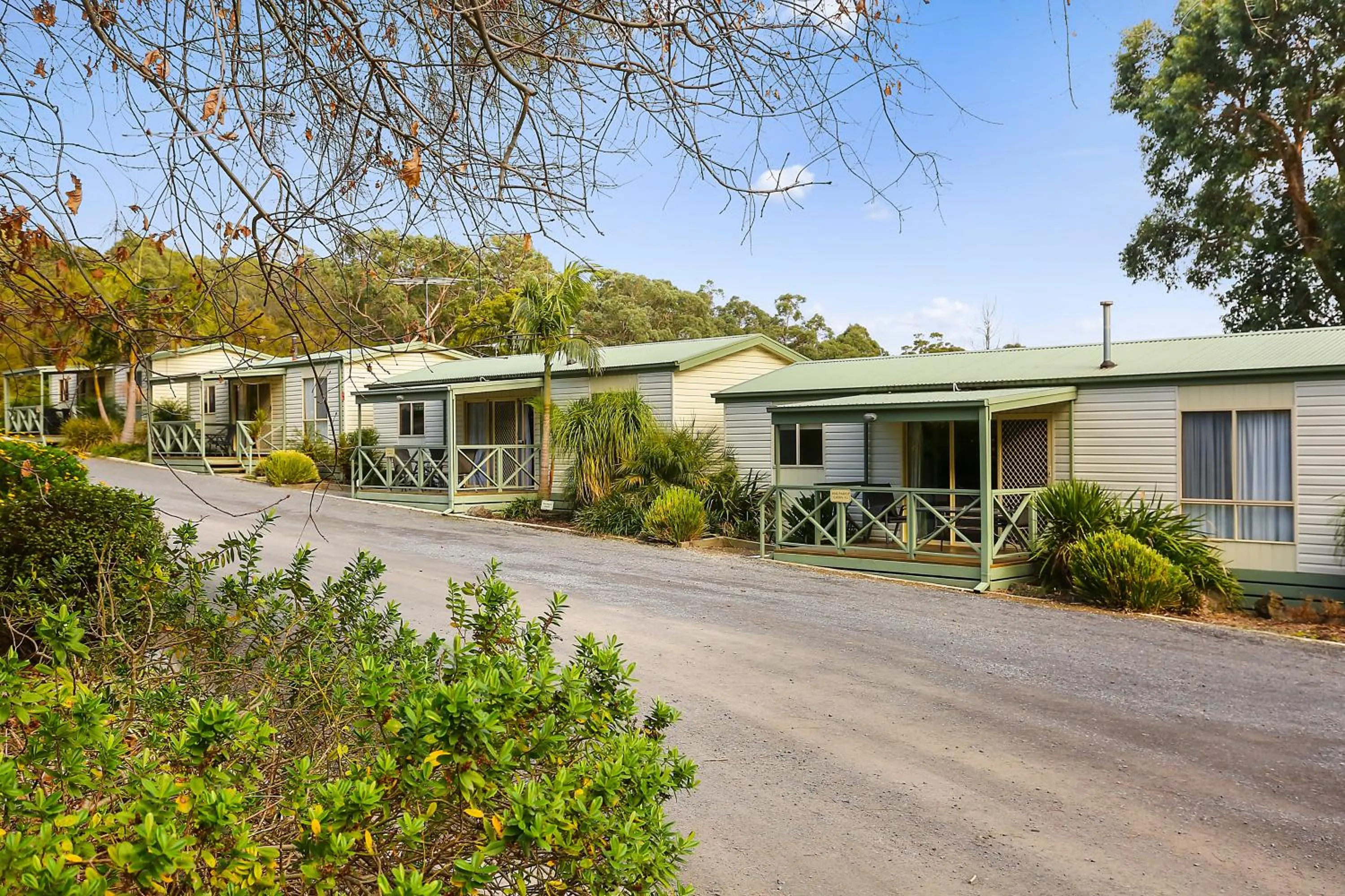 Facade/entrance in Enclave at Healesville Holiday Park