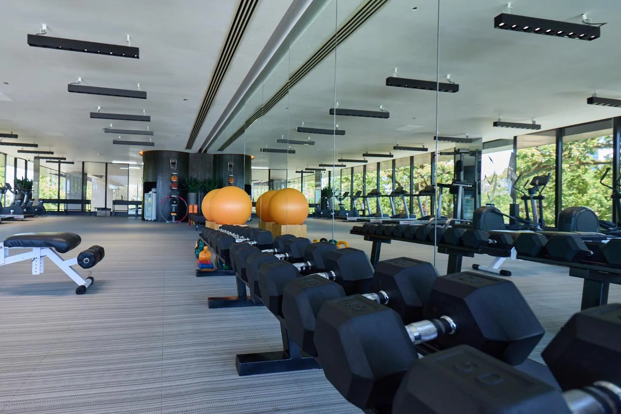 Fitness centre/facilities in Midori Clark Hotel and Casino