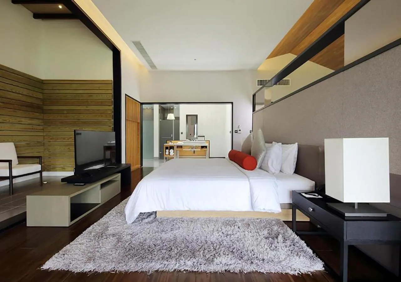 Bed in Midori Clark Hotel and Casino