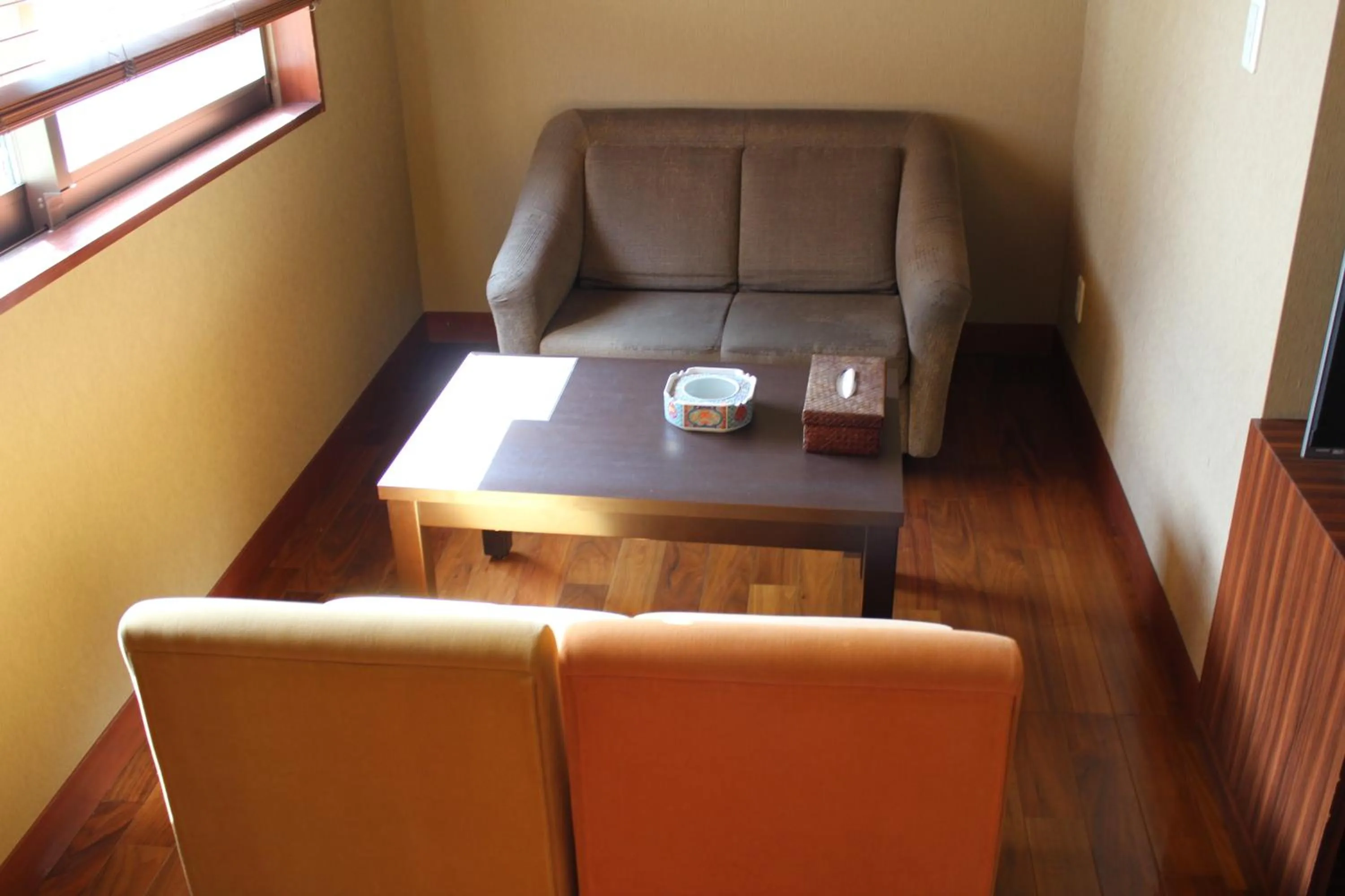 Seating area in Hotel Saika