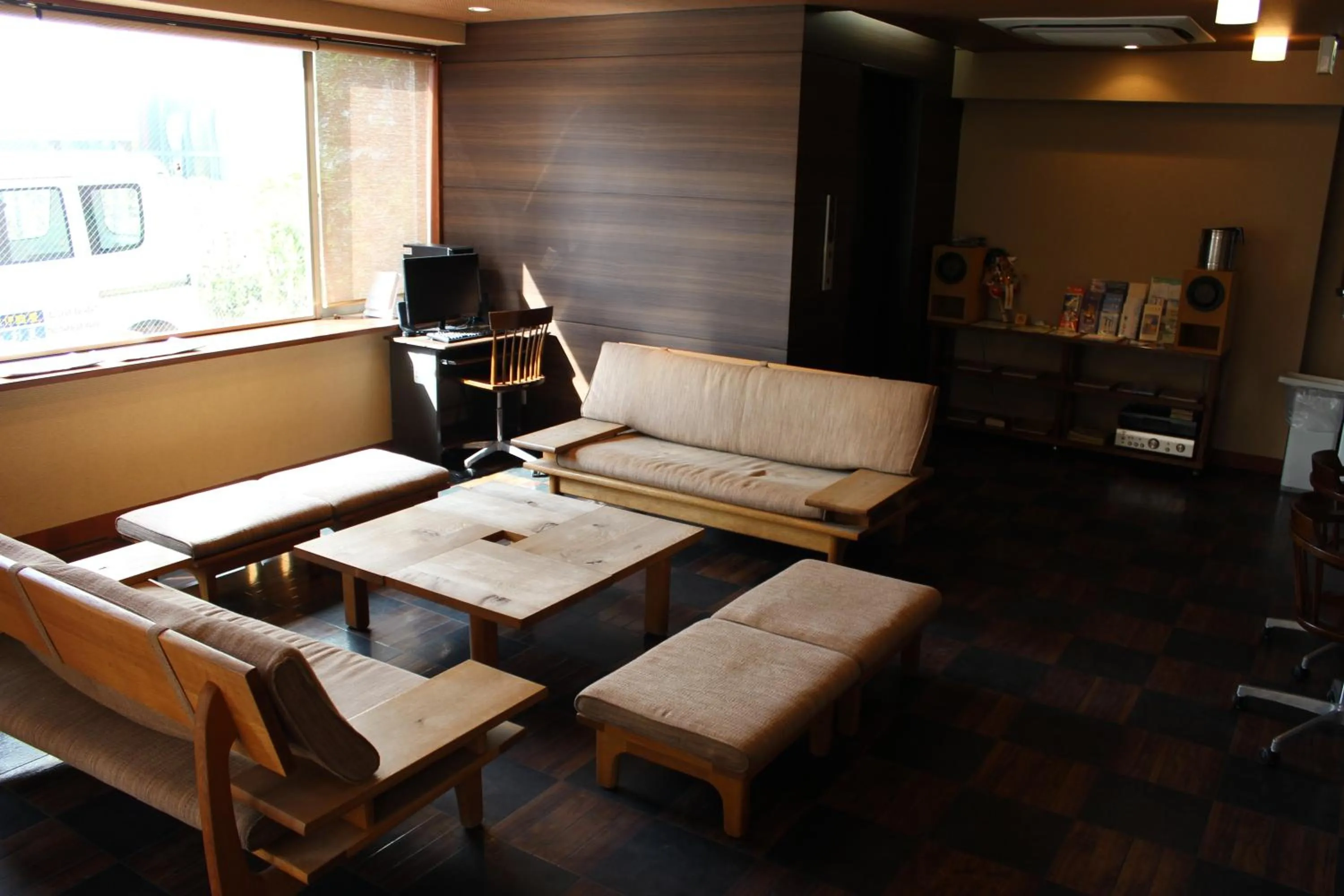 Lobby or reception in Hotel Saika