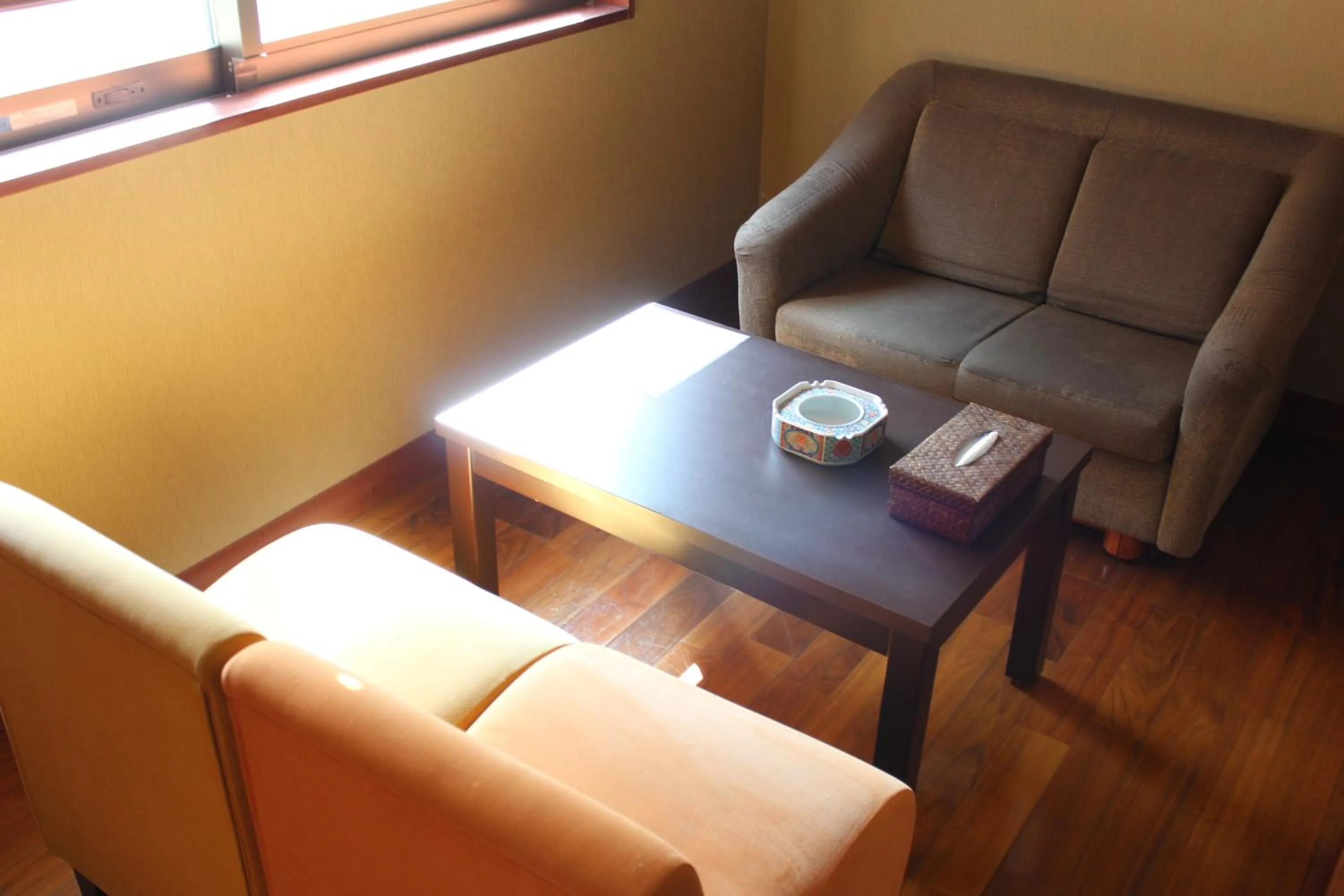 Seating area in Hotel Saika