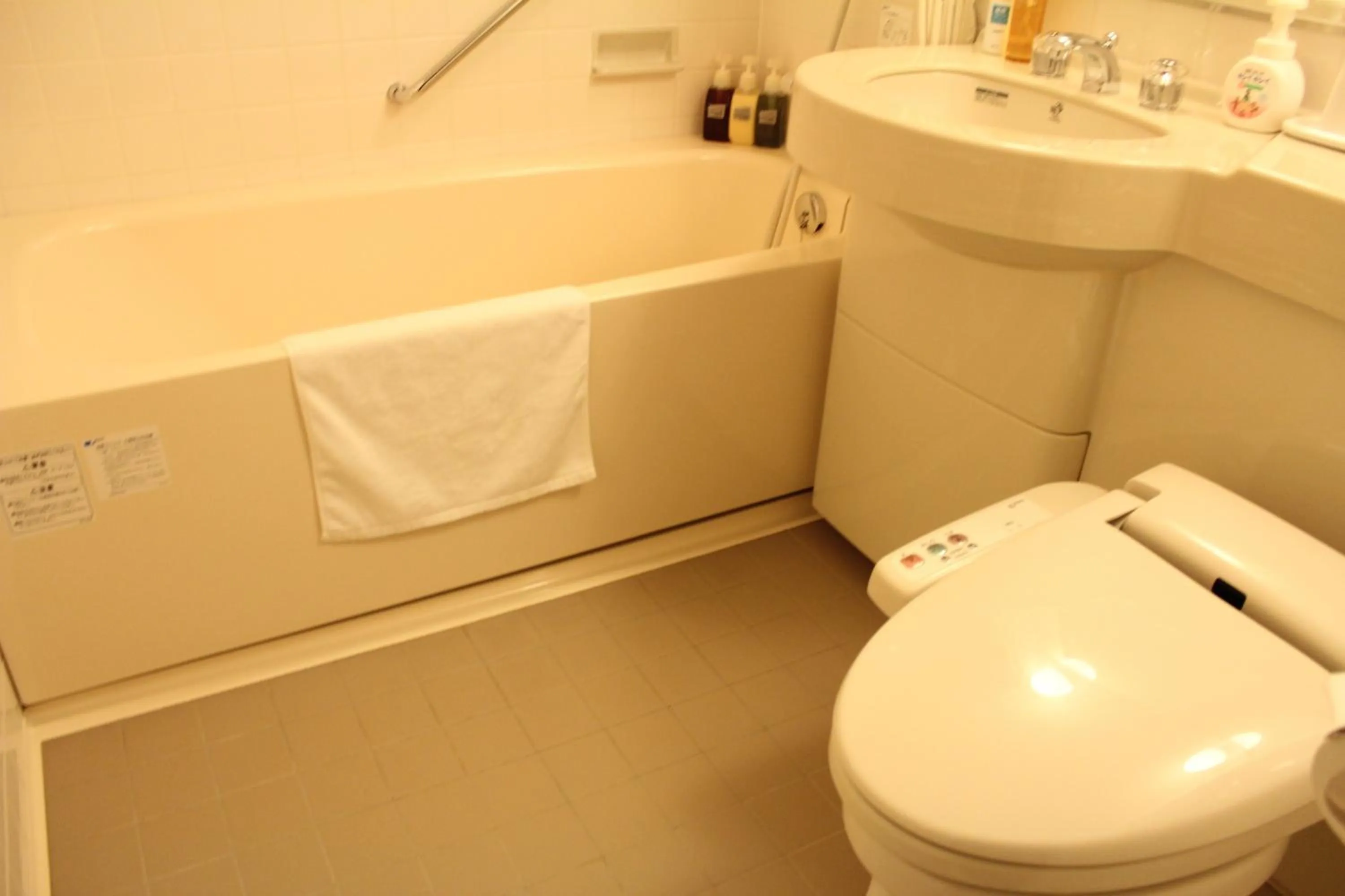 Bathroom in Hotel Saika