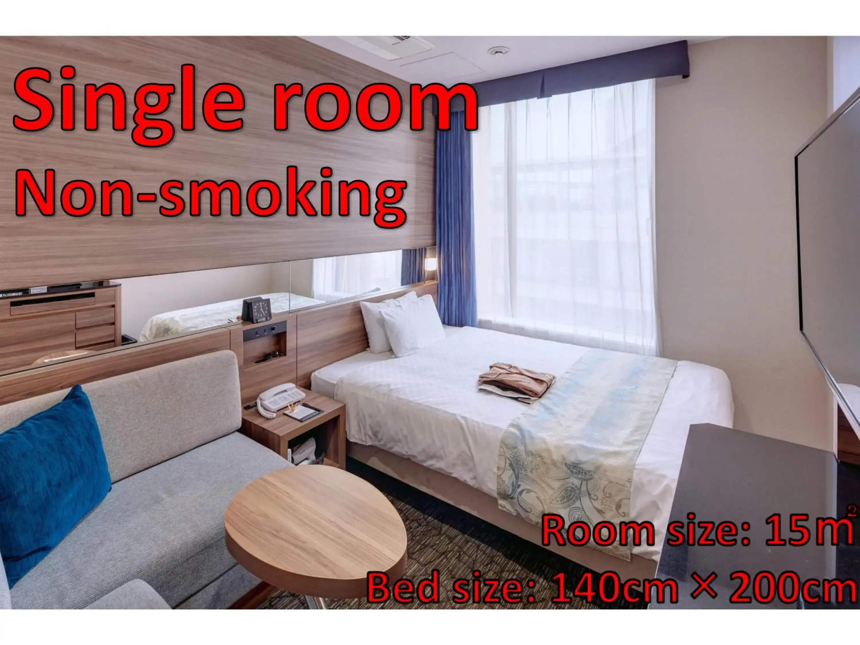 Photo of the whole room, Bed in Almont Hotel Naha Kenchomae Photo of the whole room, Bed in Almont Hotel Naha Kenchomae